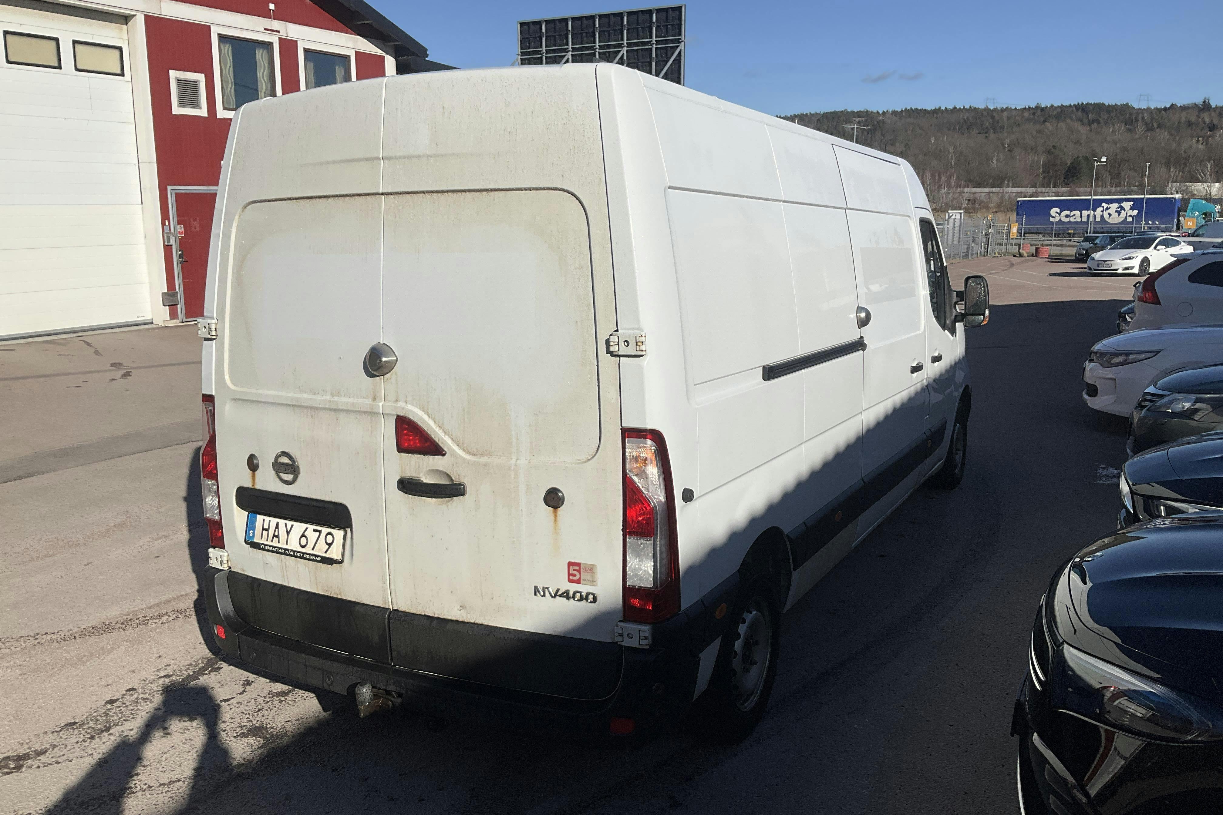 Nissan NV400 2.3 dCi Skåp (145hk) - 25 265 mil - Manuell - vit - 2018