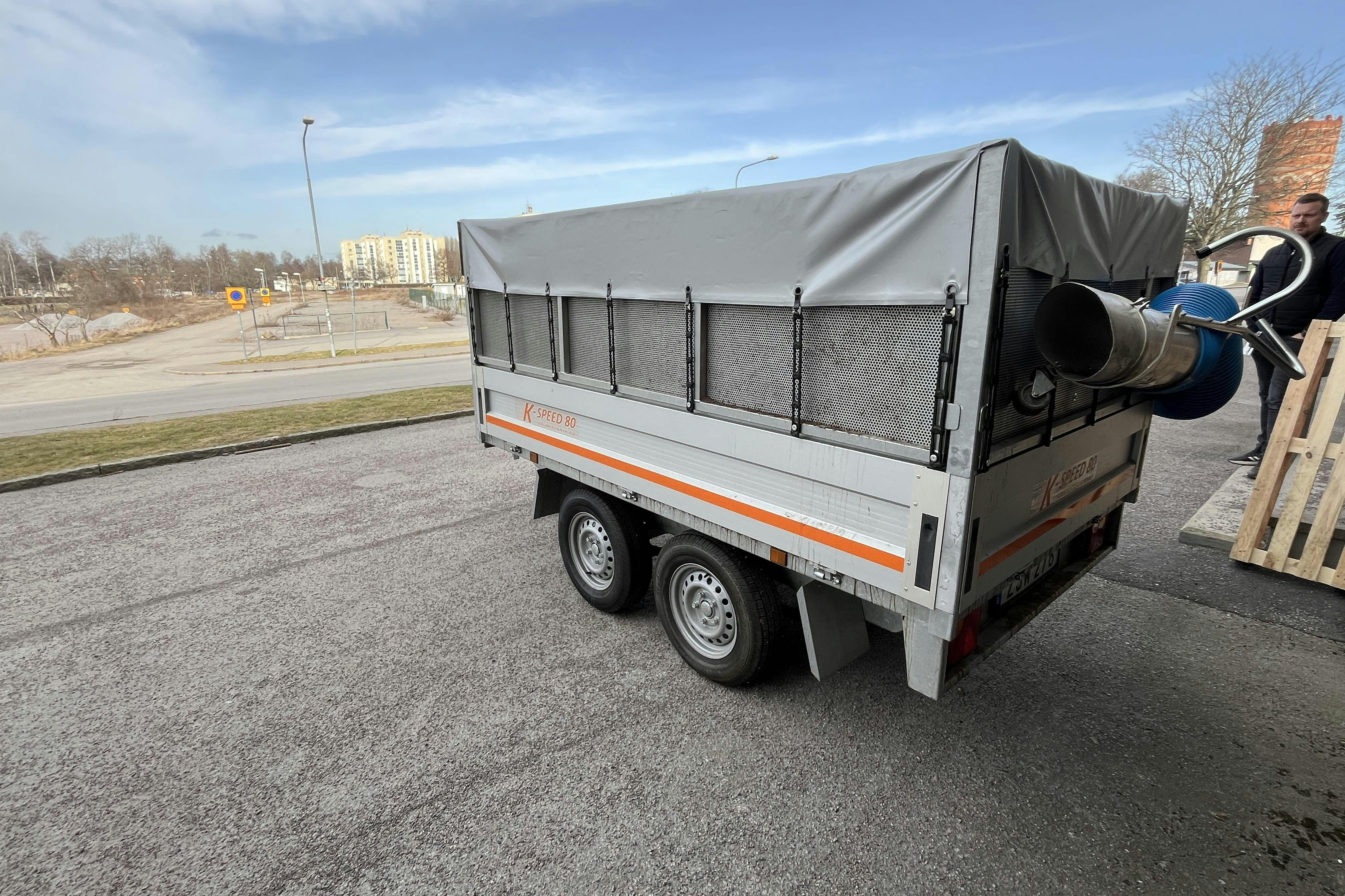 K-Vagnen K-speed 80 lövsug -  - silver - 2018
