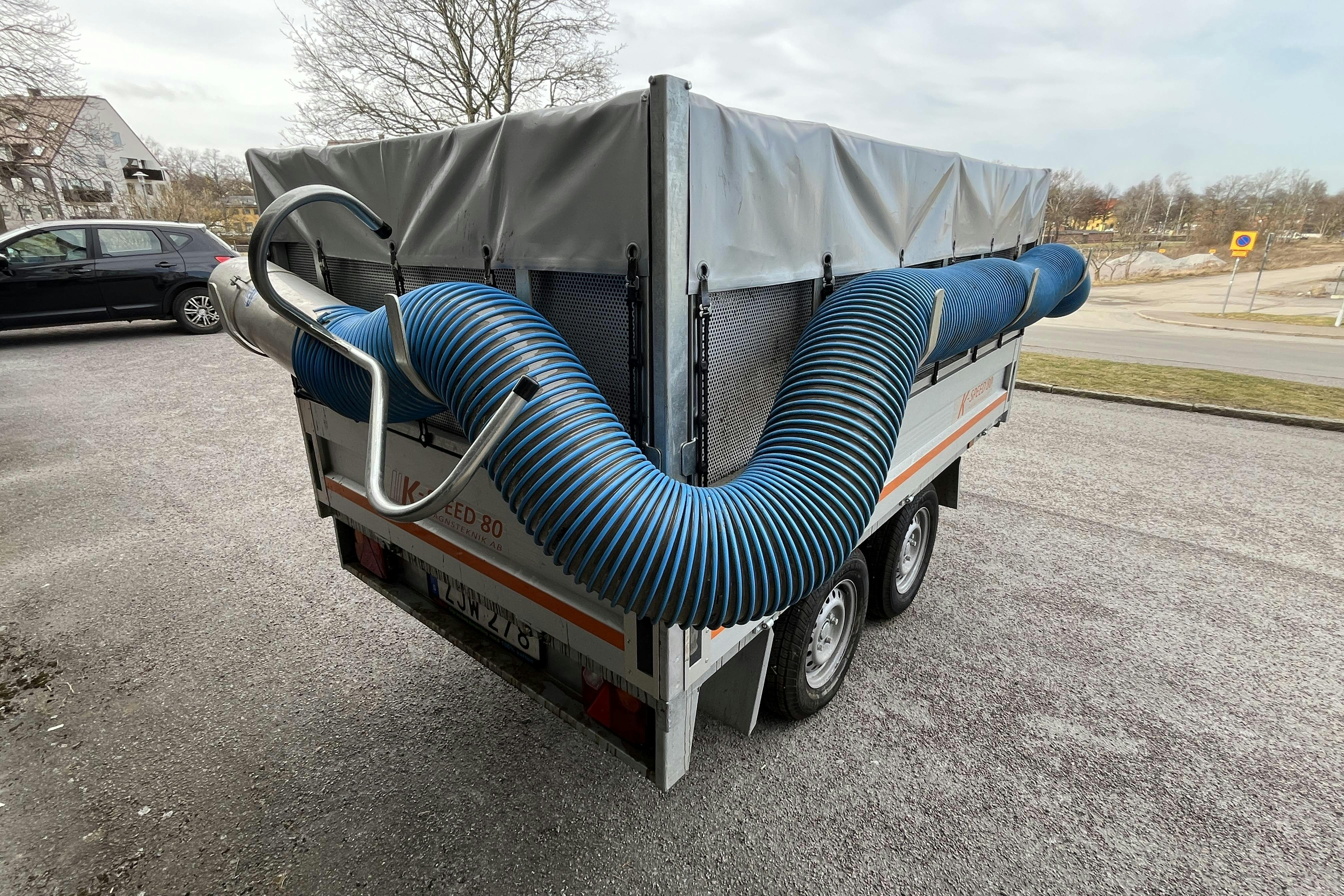 K-Vagnen K-speed 80 lövsug -  - silver - 2018