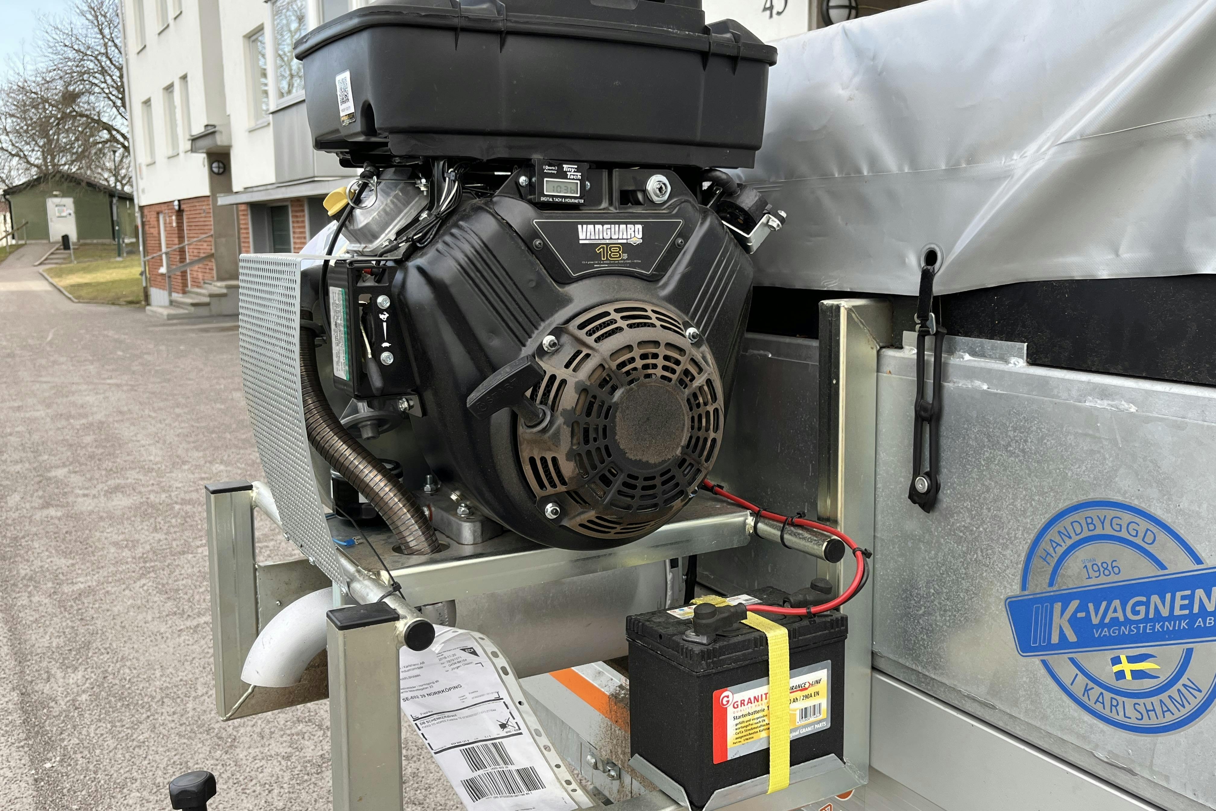 K-Vagnen K-speed 80 lövsug -  - silver - 2018