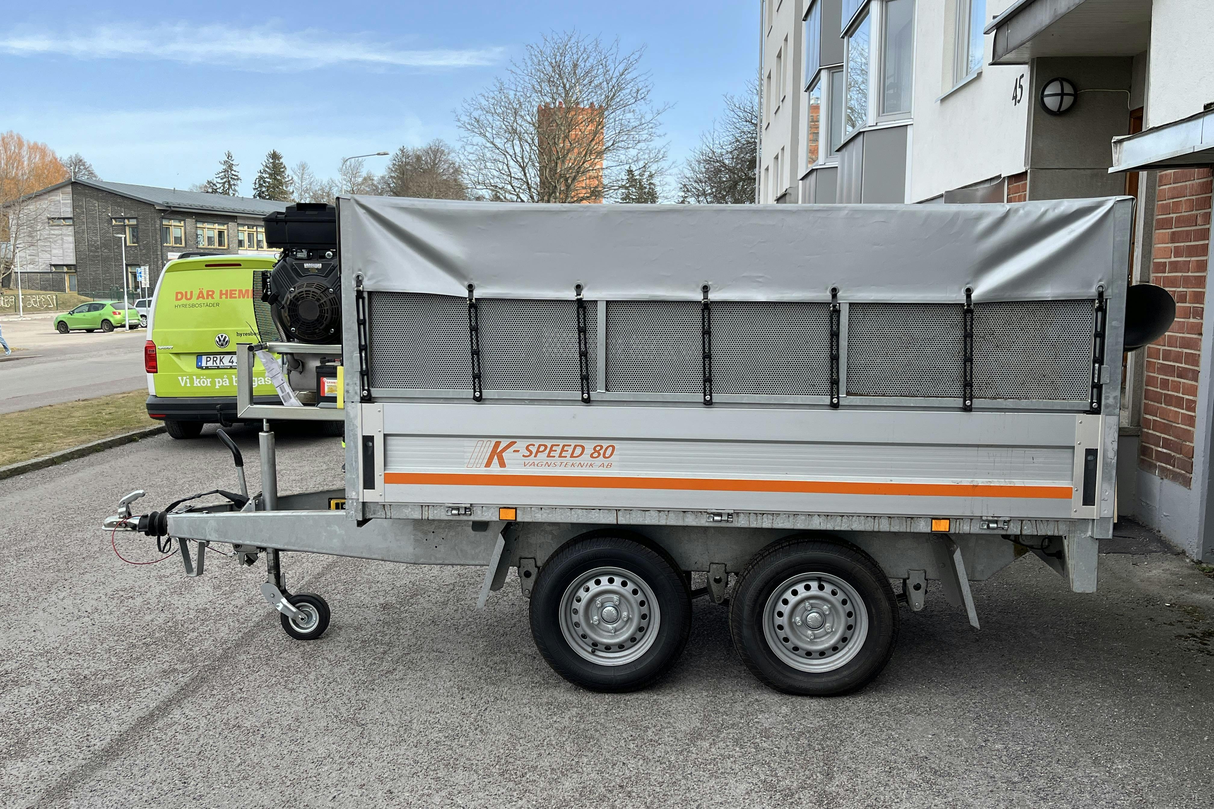 K-Vagnen K-speed 80 lövsug -  - silver - 2018
