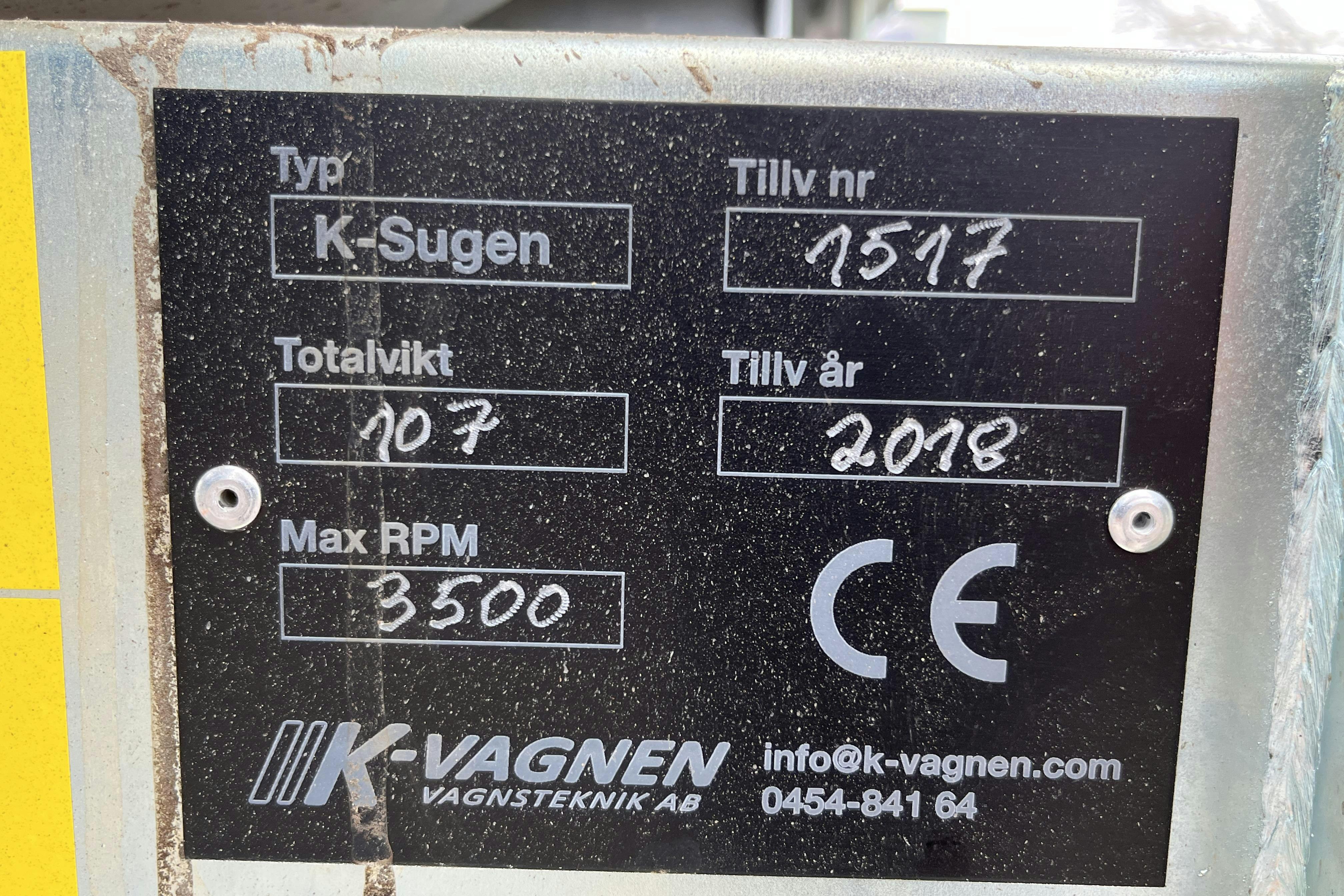 K-Vagnen K-speed 80 lövsug -  - silver - 2018