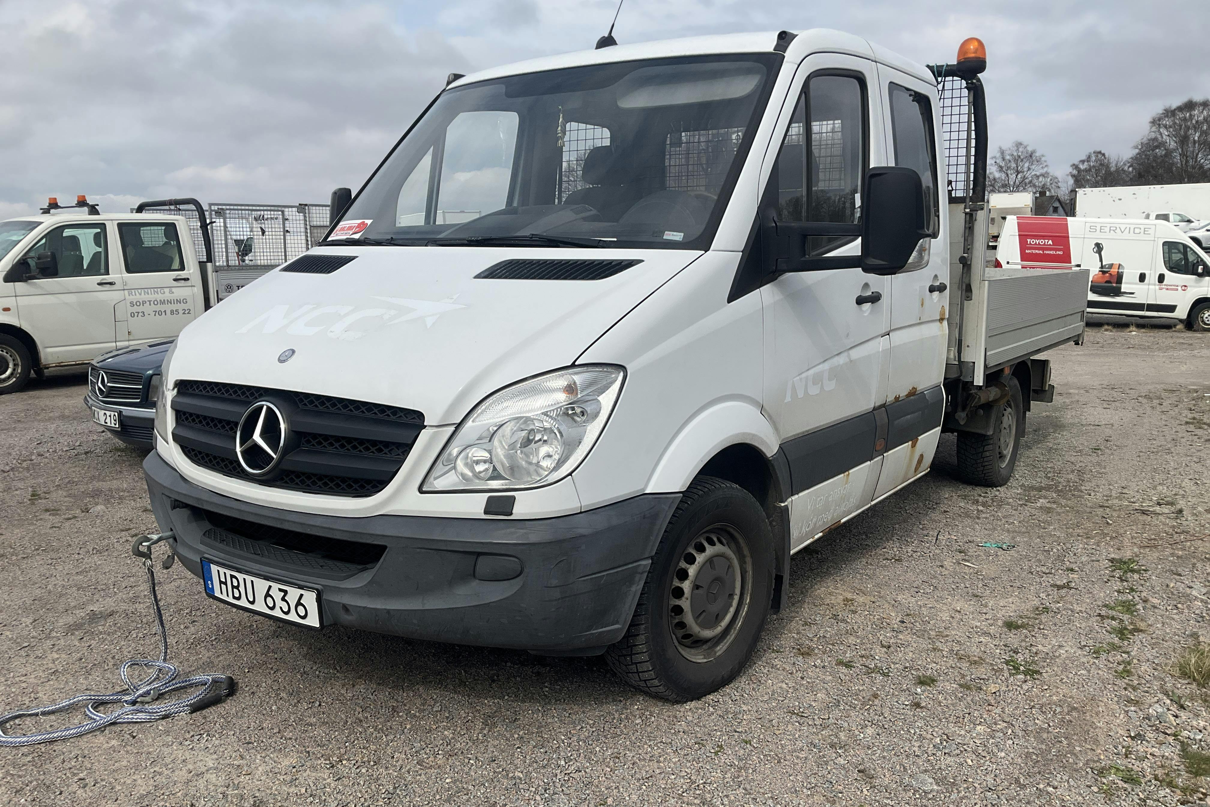 Mercedes Sprinter 315 CDI Pickup/Chassi (150hk) - 173 260 km - Automatic - white - 2010
