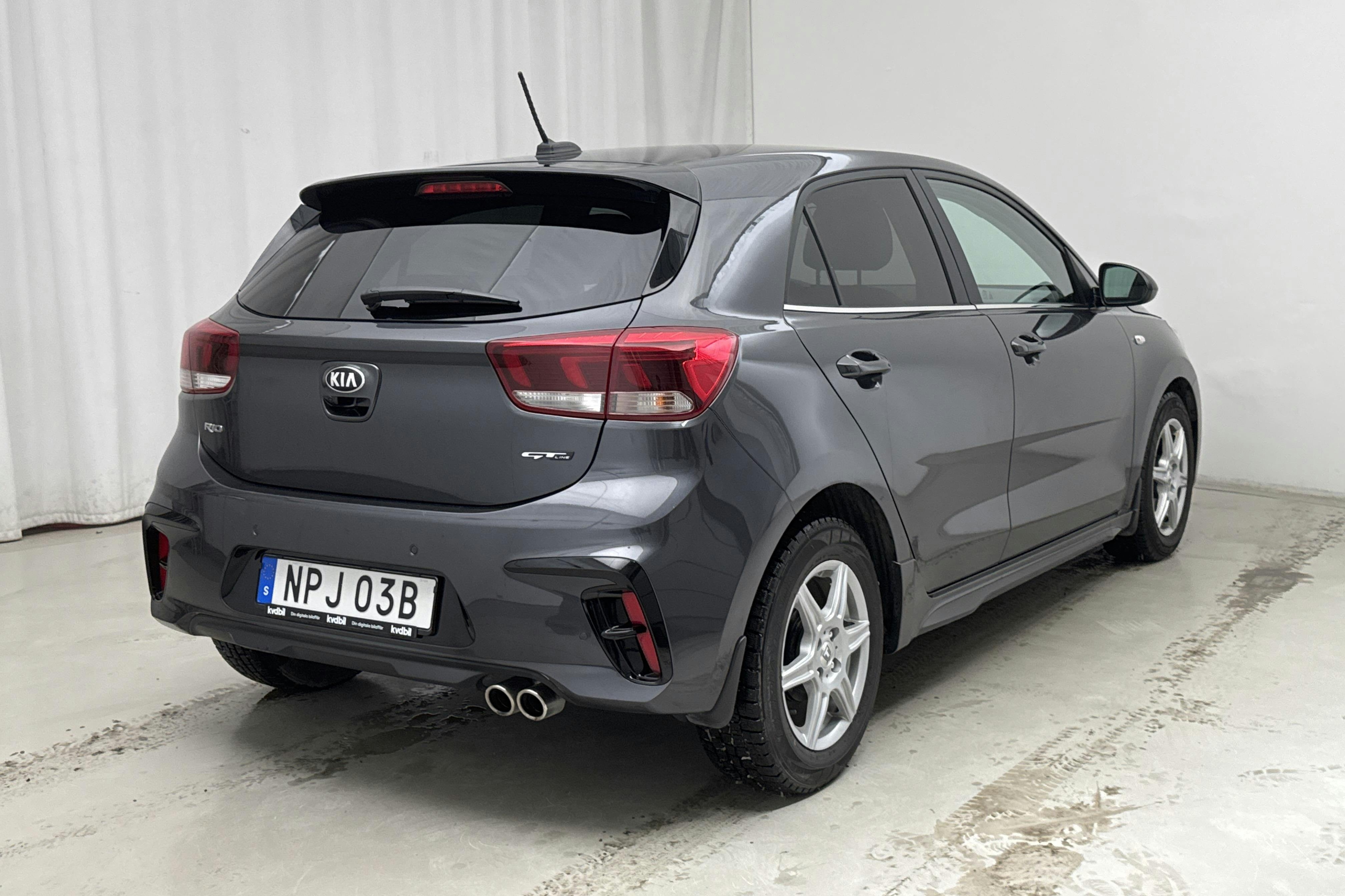 KIA Rio 1.0 T-GDi (120hk) - 31 800 km - Automatic - gray - 2020