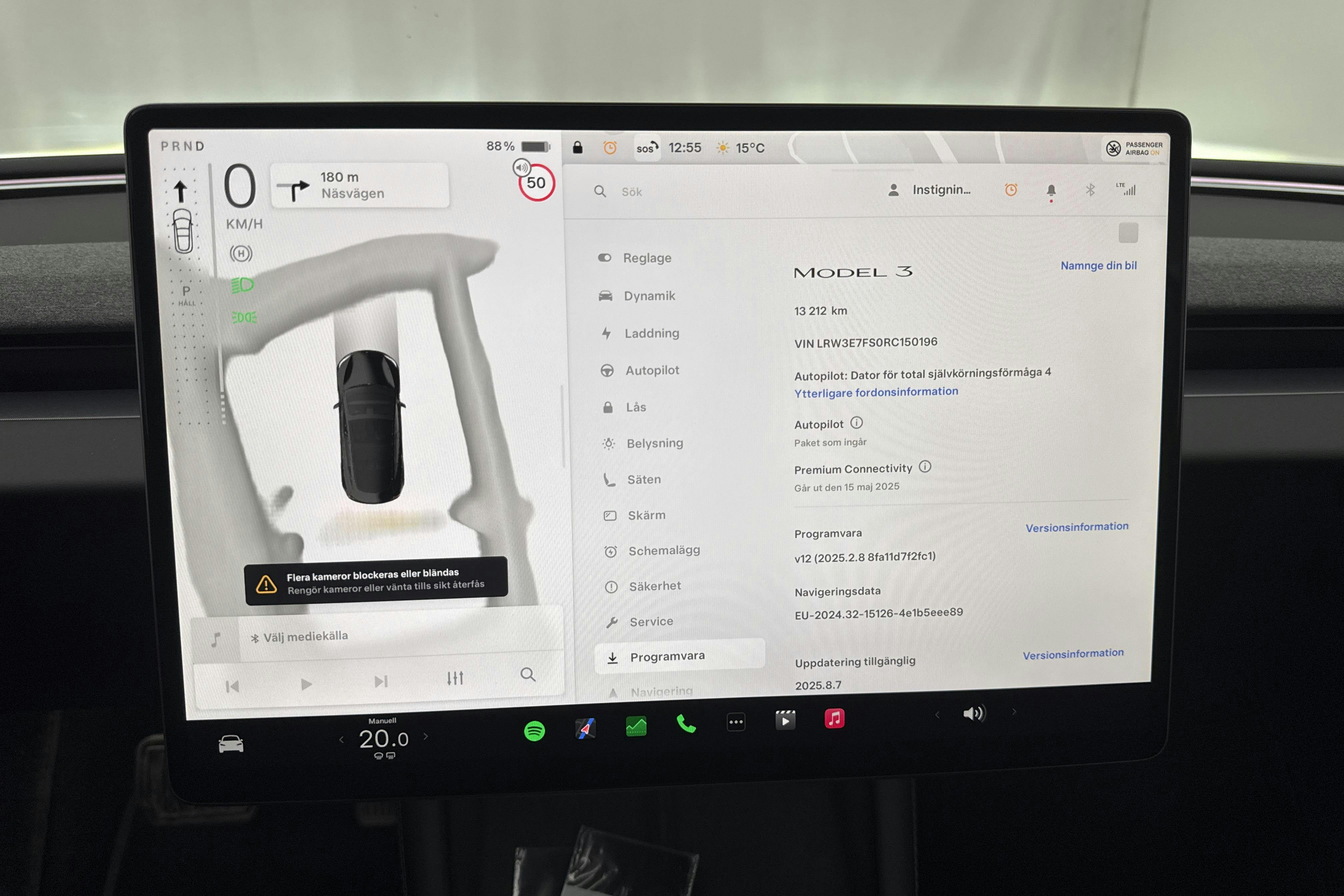 Tesla Model 3 Standard Range RWD - 13 210 km - Automatic - black - 2024