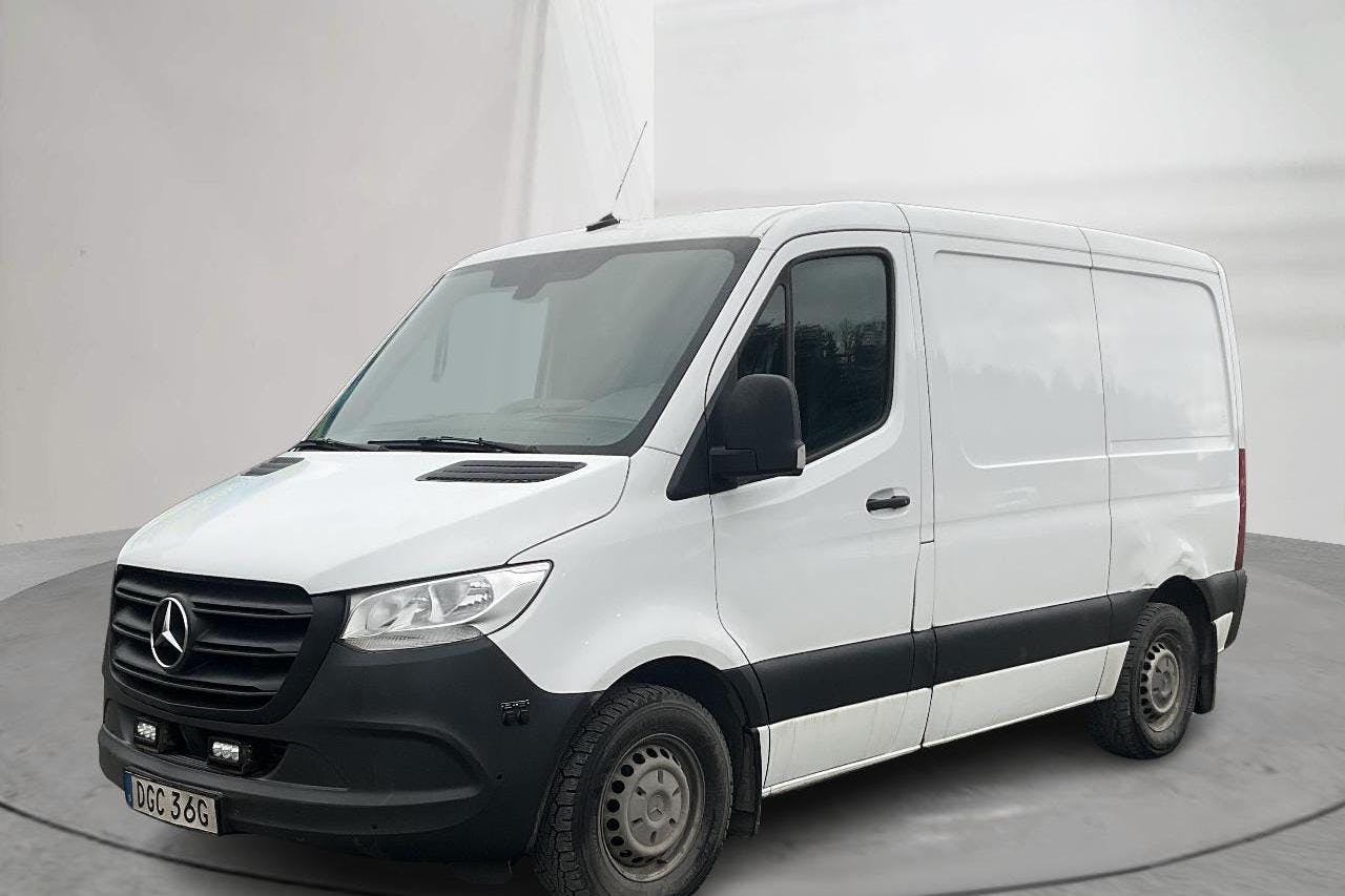 Mercedes Sprinter 316 CDI Skåp RWD (163hk) - 45 821 mil - Automat - vit - 2021