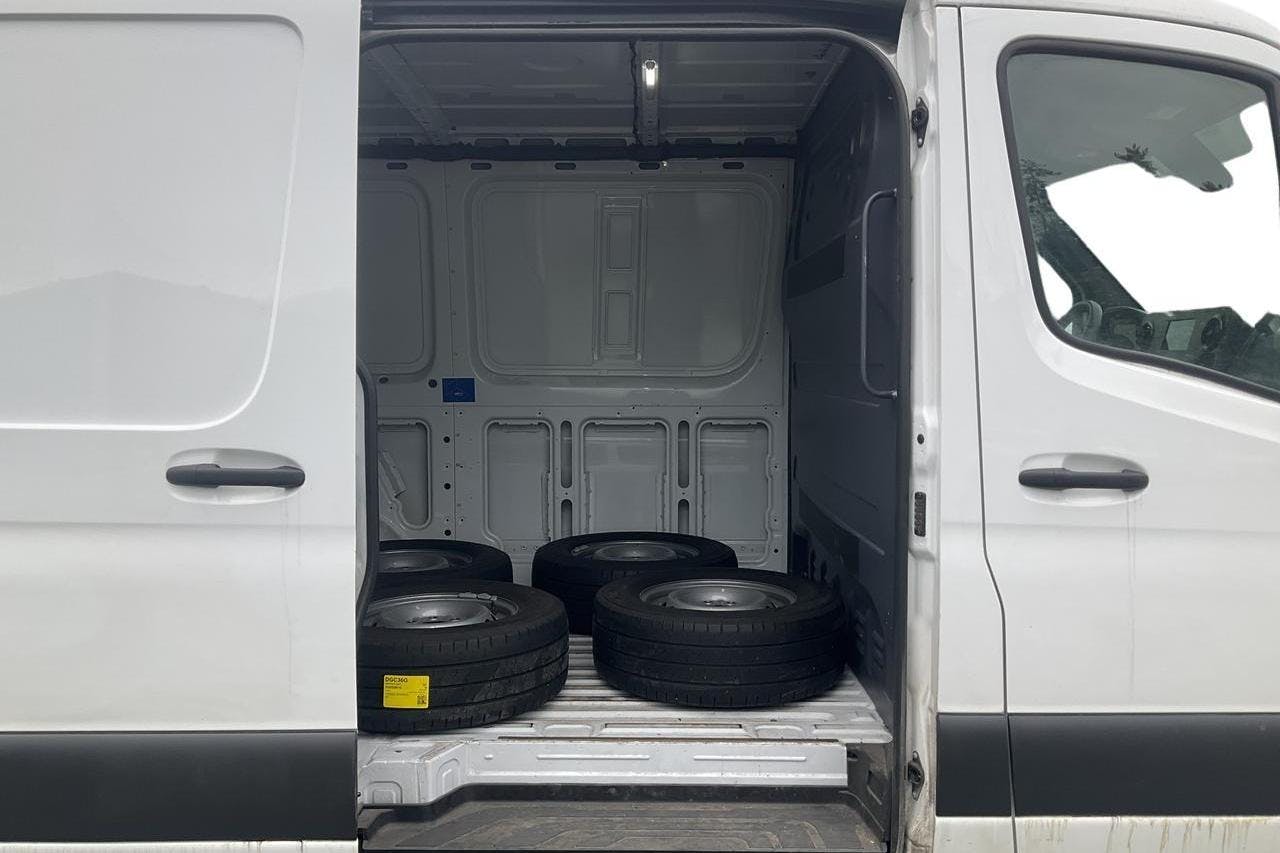 Mercedes Sprinter 316 CDI Skåp RWD (163hk) - 45 821 mil - Automat - vit - 2021