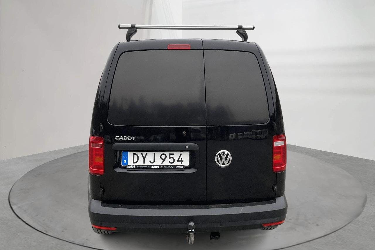 VW Caddy 2.0 TDI (102hk) - 142 260 km - Käsitsi - must - 2018