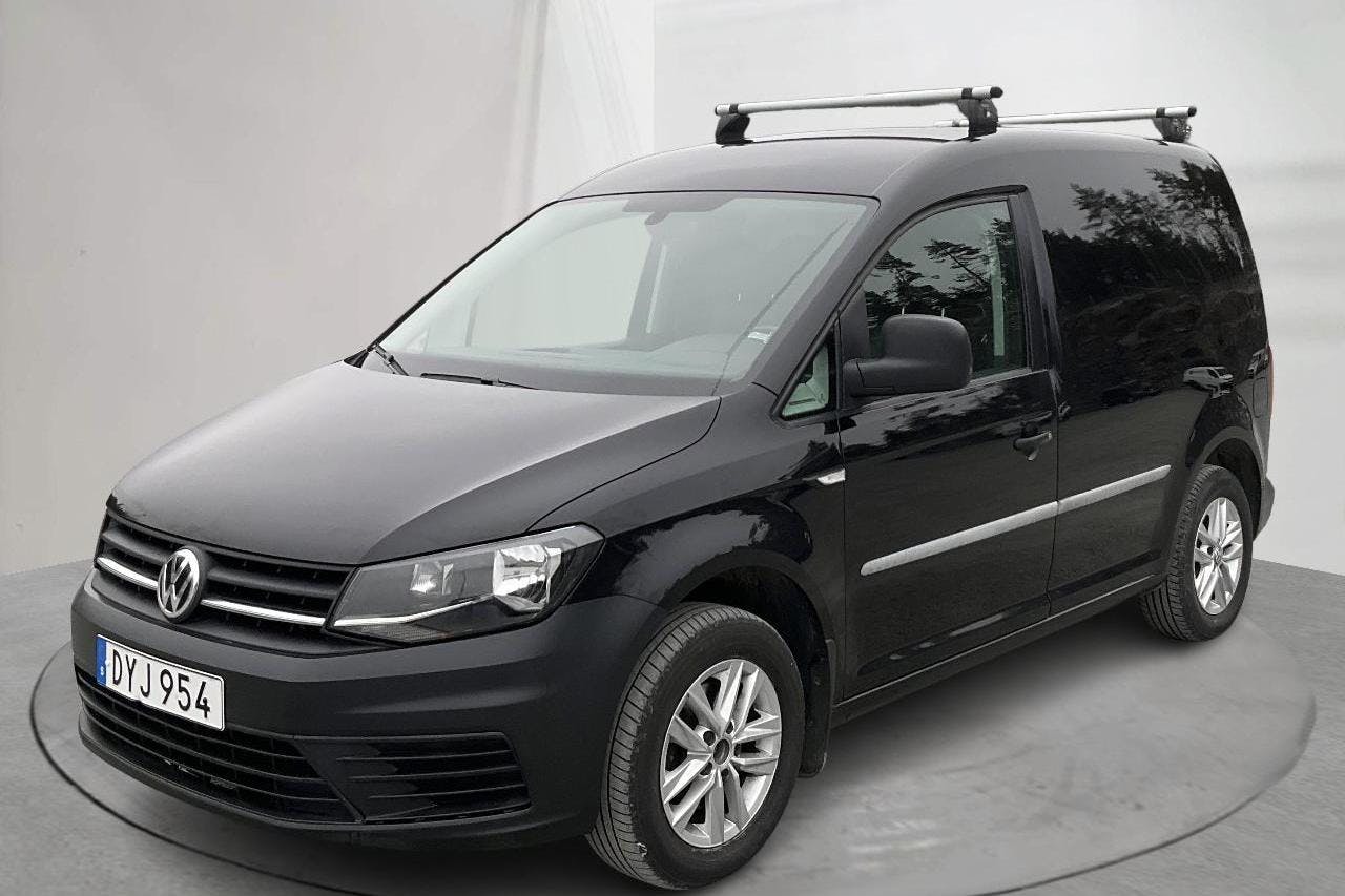 VW Caddy 2.0 TDI (102hk) - 142 260 km - Käsitsi - must - 2018
