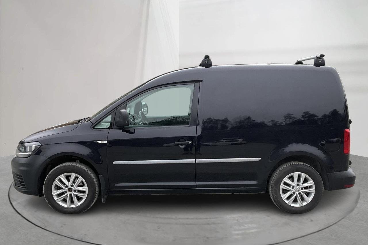 VW Caddy 2.0 TDI (102hk) - 142 260 km - Käsitsi - must - 2018