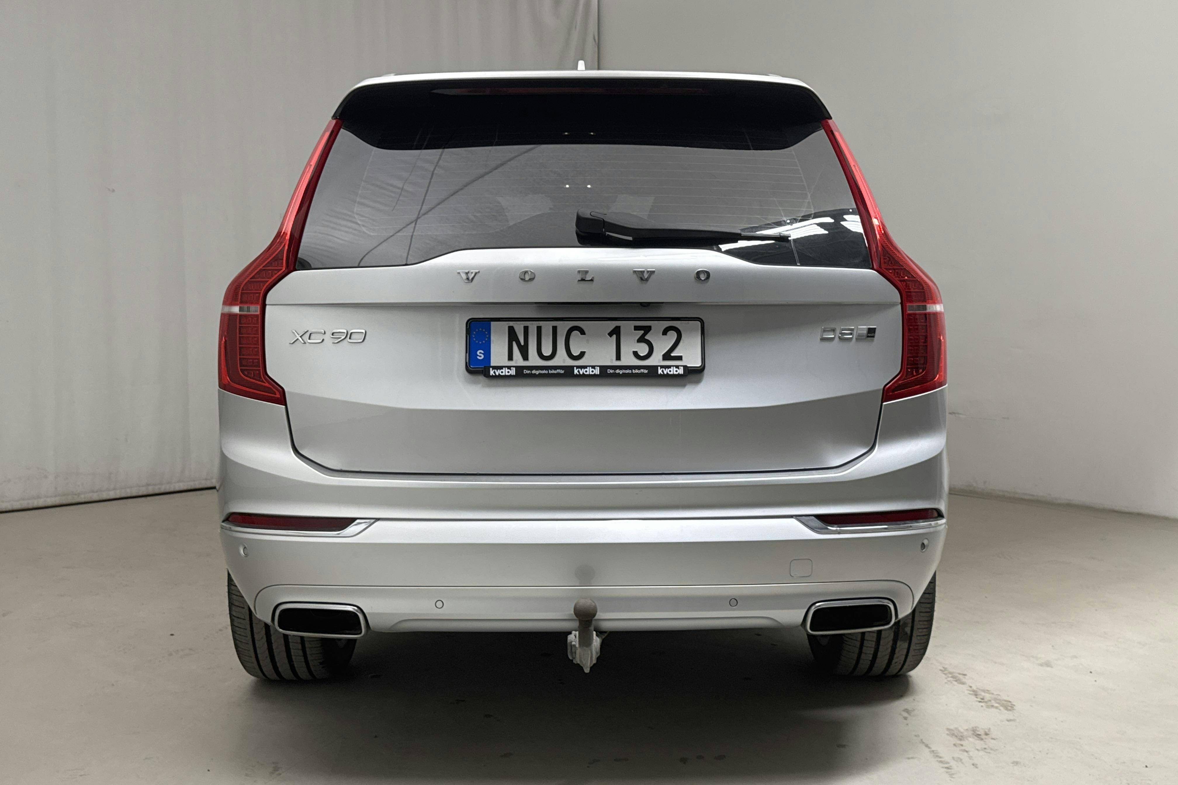 Volvo XC90 D5 AWD (225hk) - 116 300 km - Automaattinen - hopea - 2016