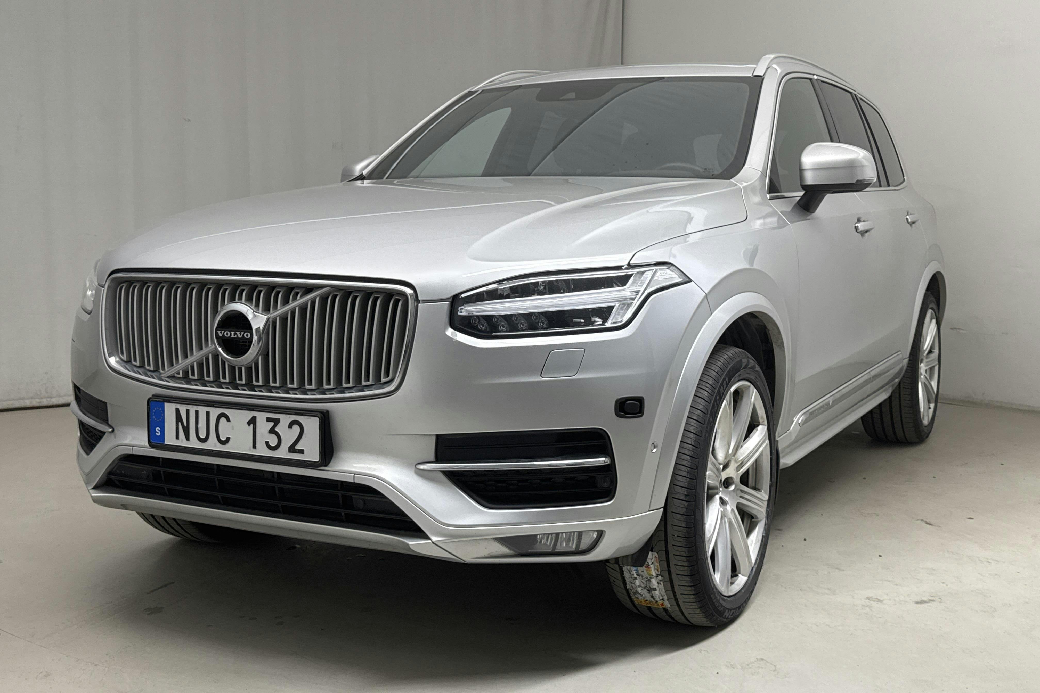 Volvo XC90 D5 AWD (225hk) - 116 300 km - Automatic - silver - 2016