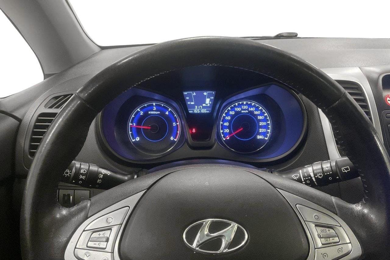 Hyundai ix20 1.6 CRDi (115hk) - 165 180 km - Manualna - czerwony - 2013