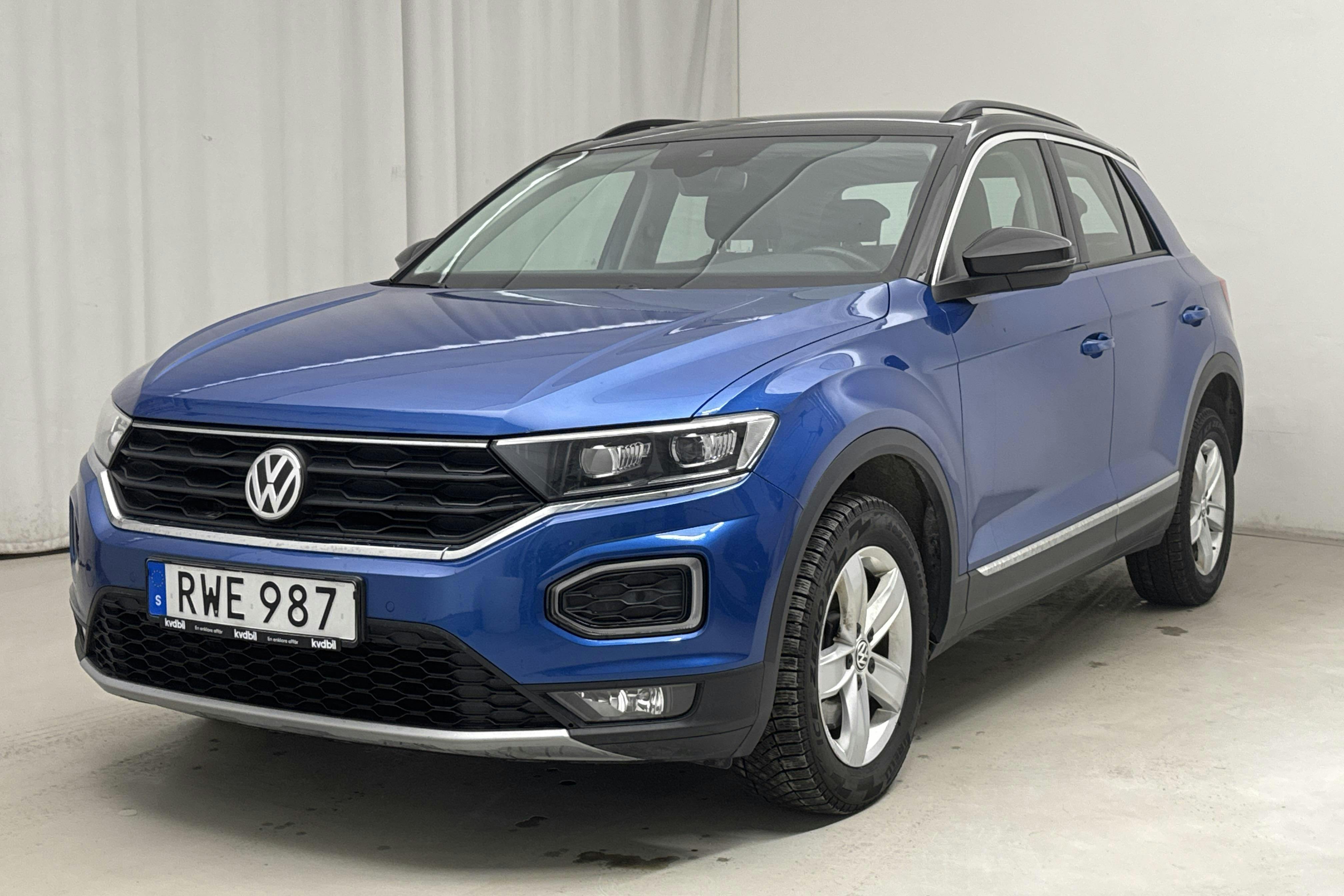 VW T-Roc 1.0 TSI (115hk) - 90 440 km - Manual - blue - 2018