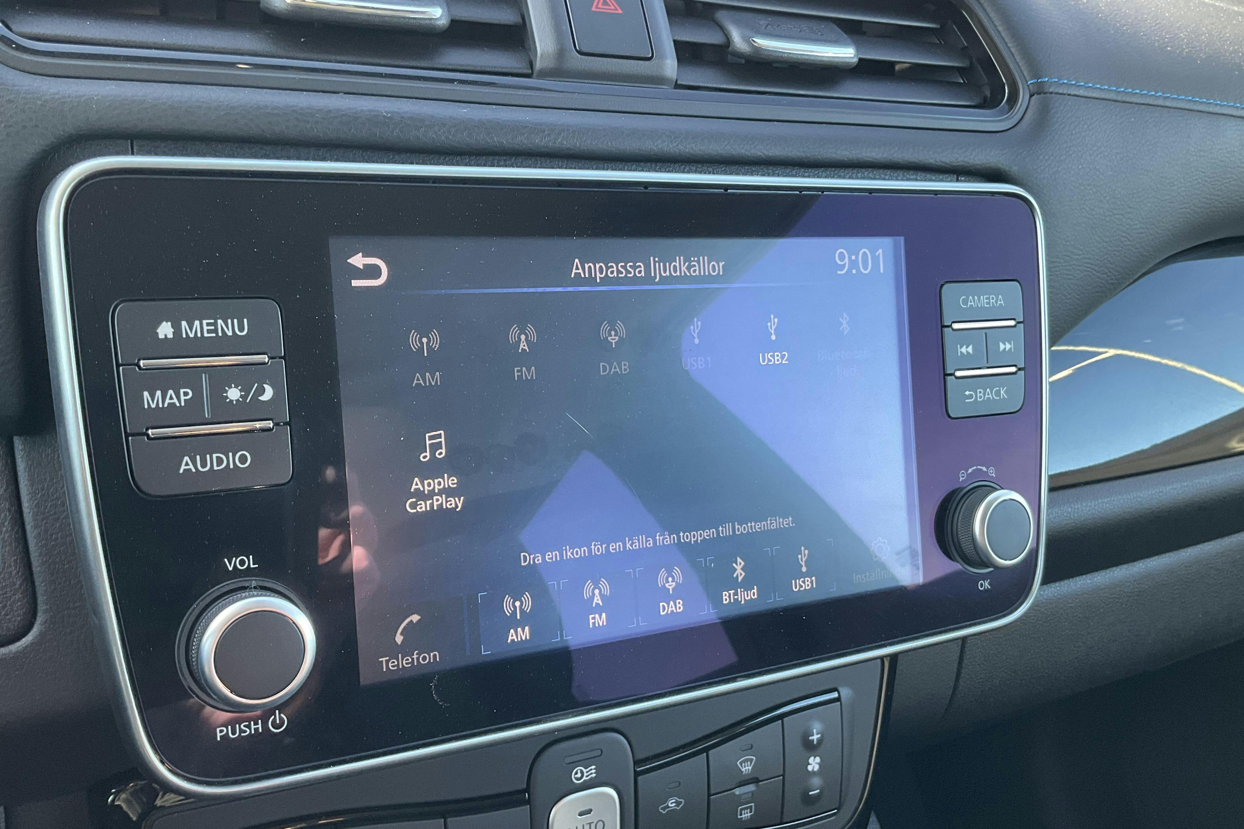 Nissan LEAF 5dr 59 kWh (214hk) - 1 729 mil - Automat - svart - 2023