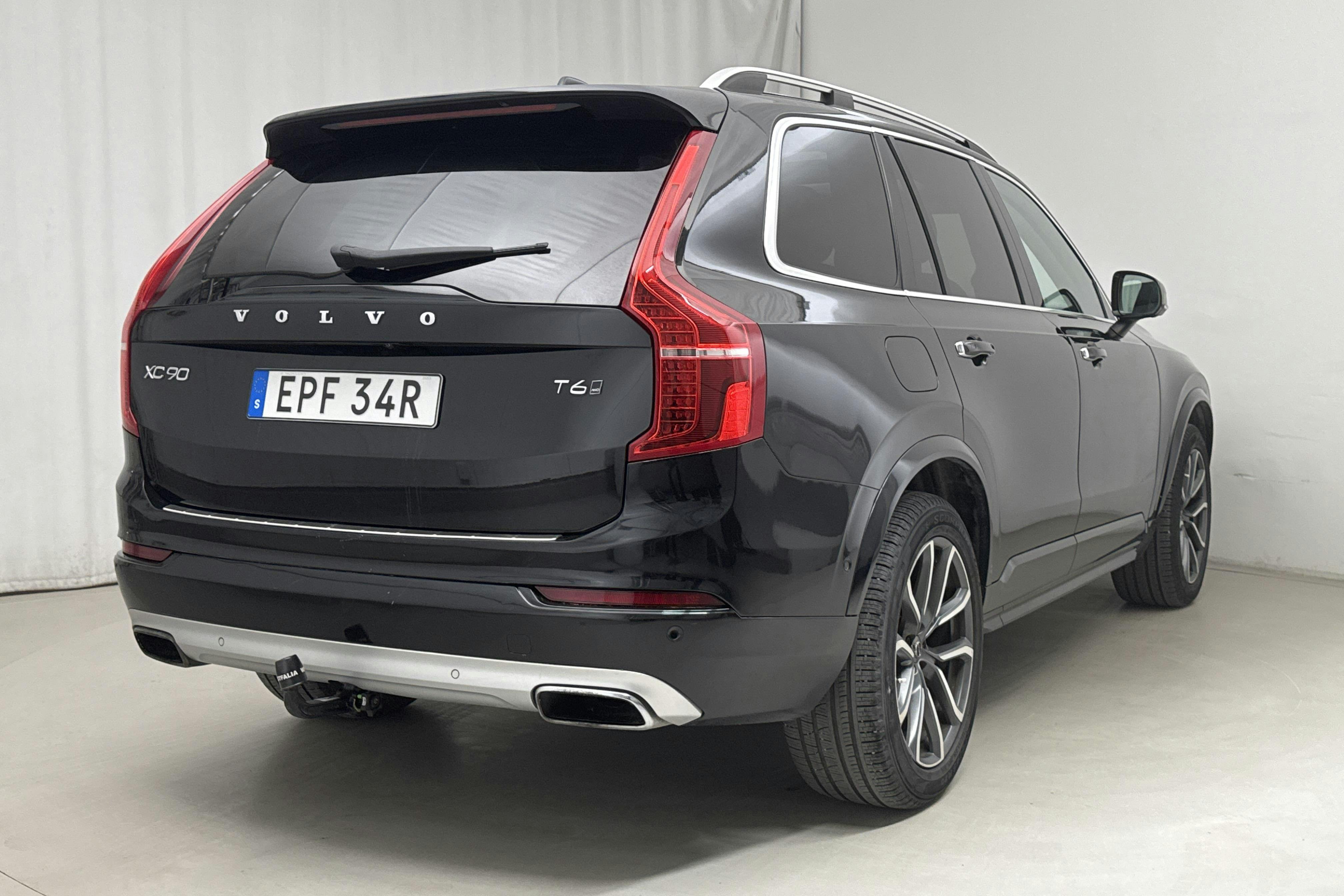Volvo XC90 T6 AWD (320hk) - 185 500 km - Automaatne - must - 2016