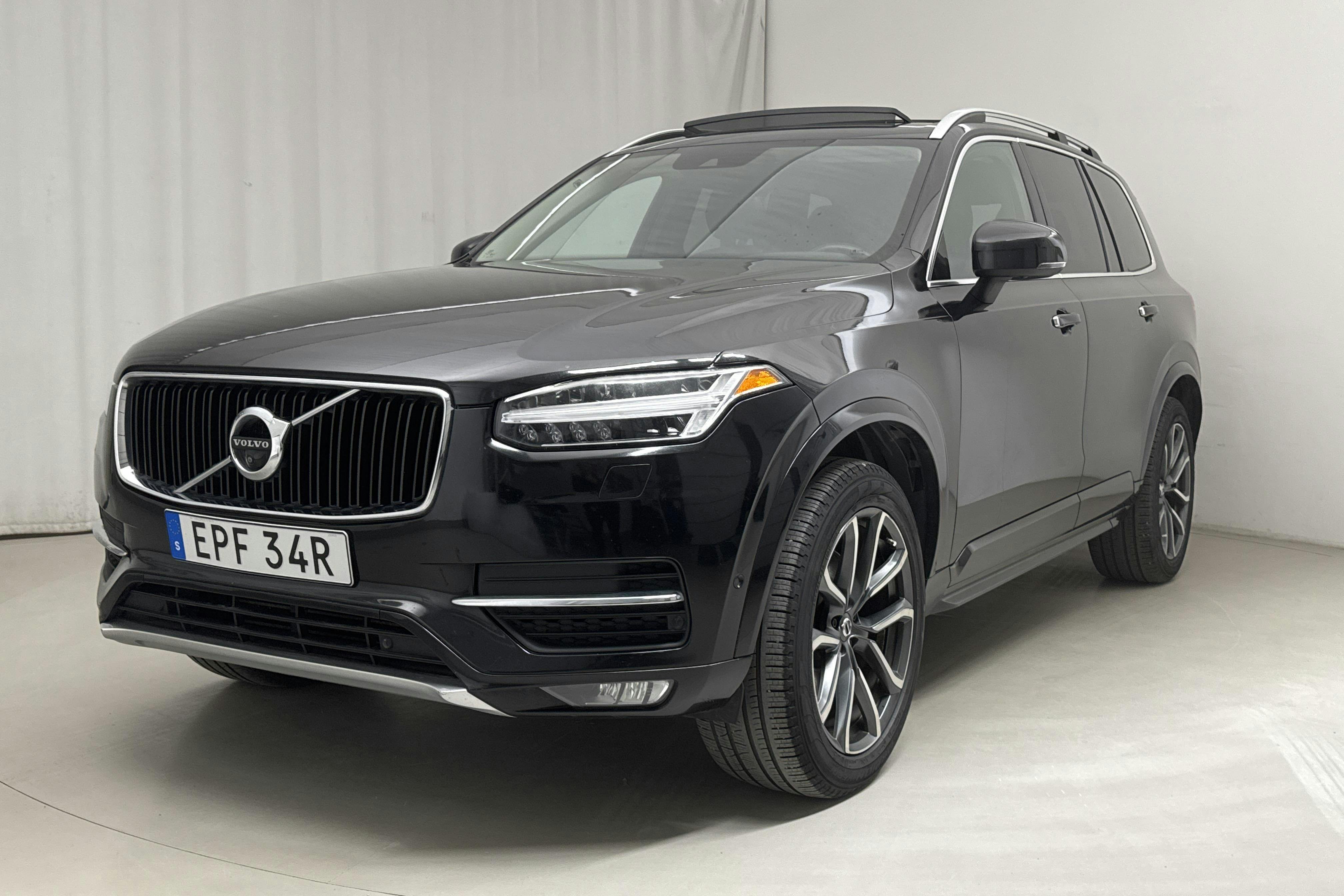Volvo XC90 T6 AWD (320hk) - 185 500 km - Automaattinen - musta - 2016
