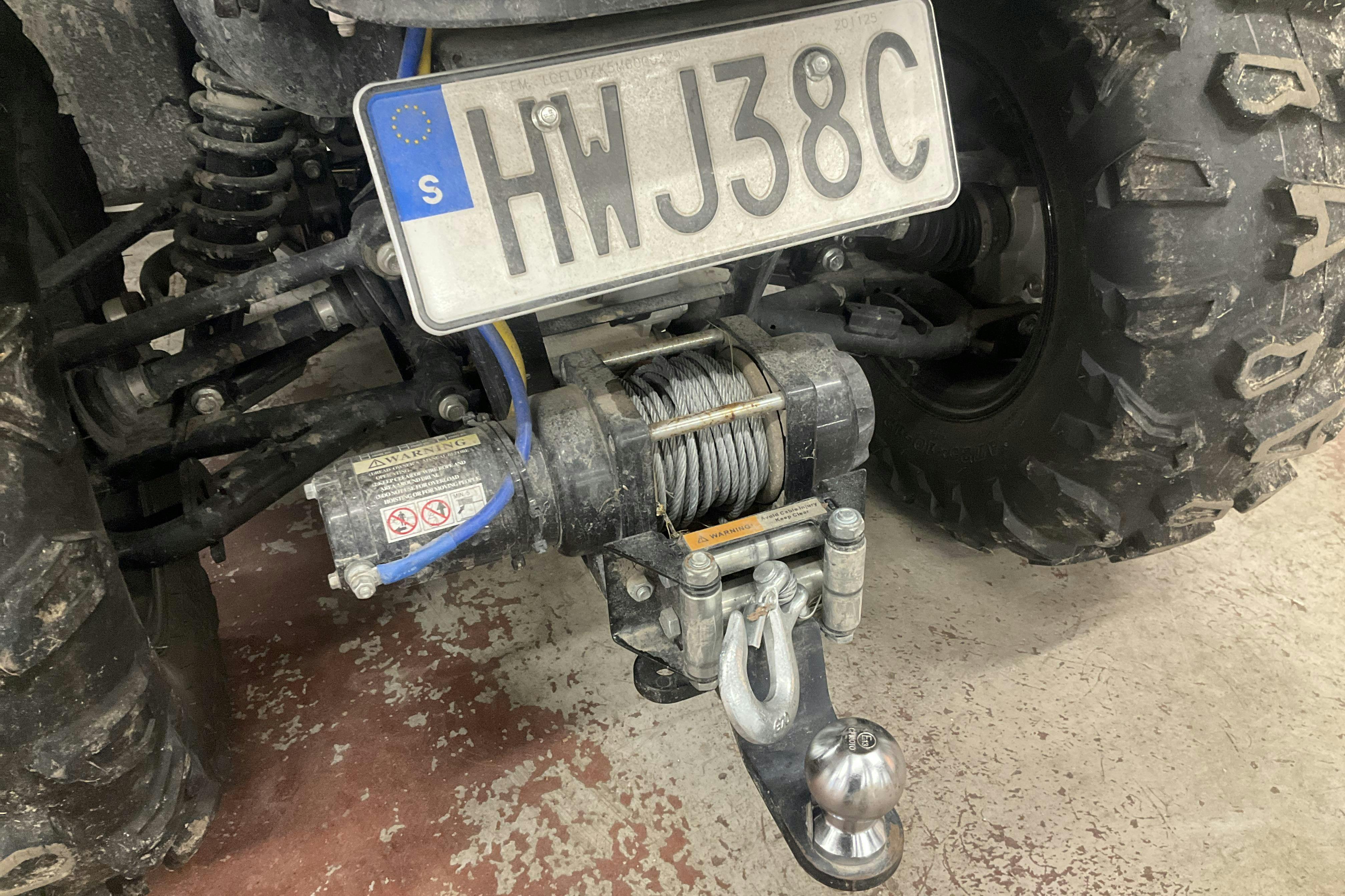 CFMOTO CFORCE 520S ATV med bandsats & plog - 0 km - Automatyczna - 2020