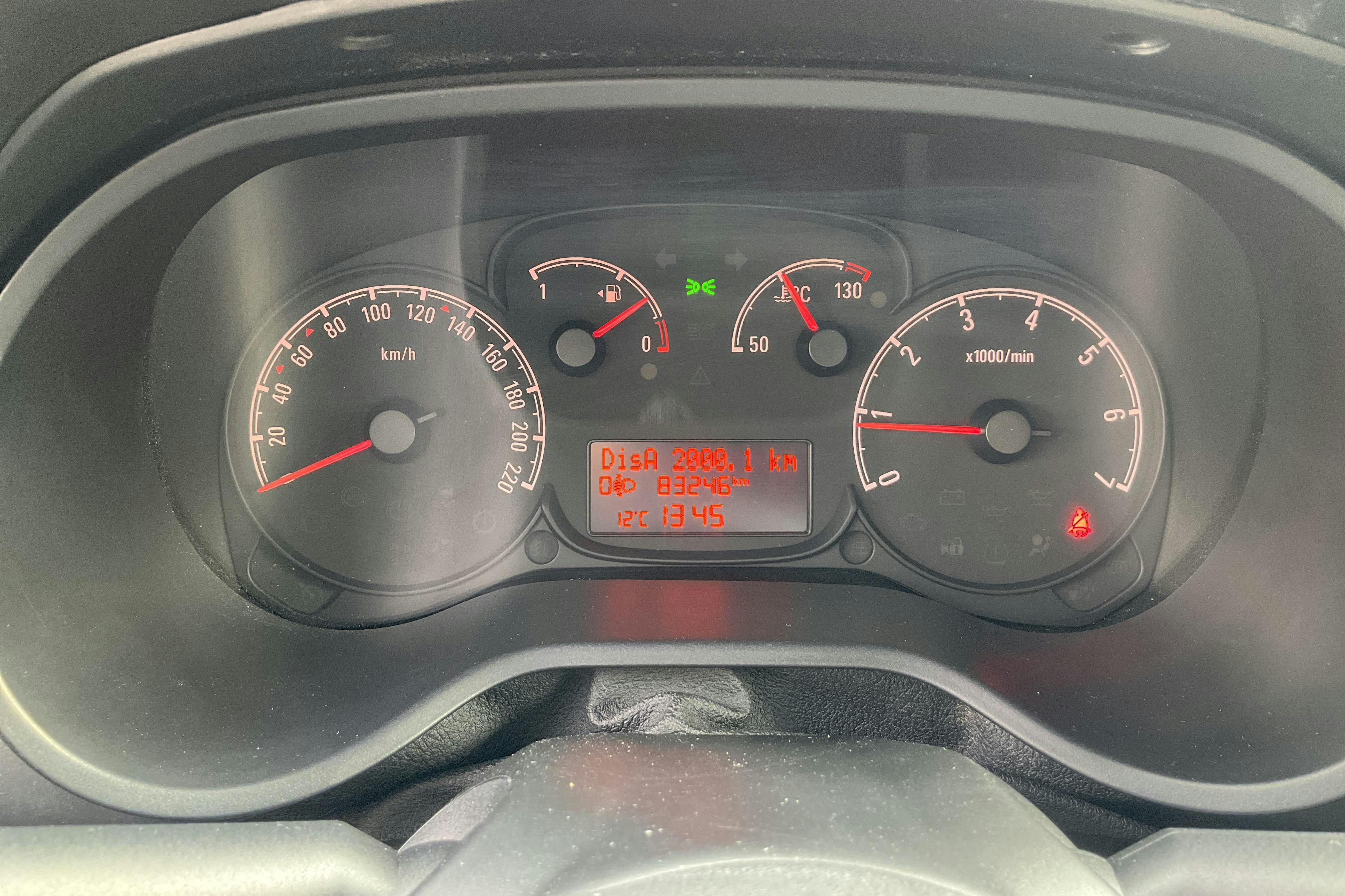Opel Combo 1.3 CDTI Skåp (95hk) - 8 325 mil - Manuell - svart - 2018
