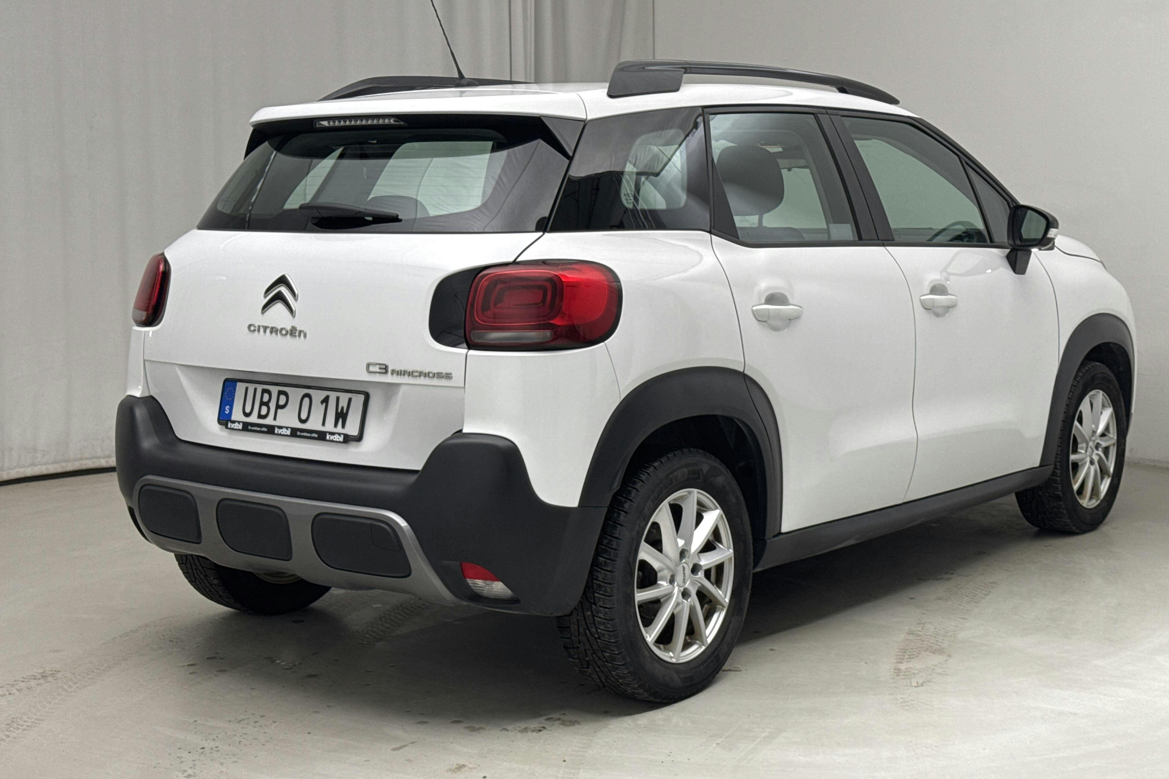 Citroën C3 Aircross PureTech (110hk) - 9 372 mil - Manuell - vit - 2020