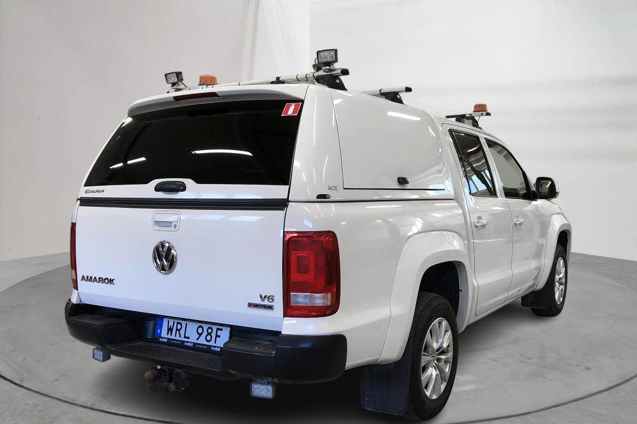 VW Amarok 3.0 TDI 4motion (204hk) - 12 461 mil - Automat - vit - 2020