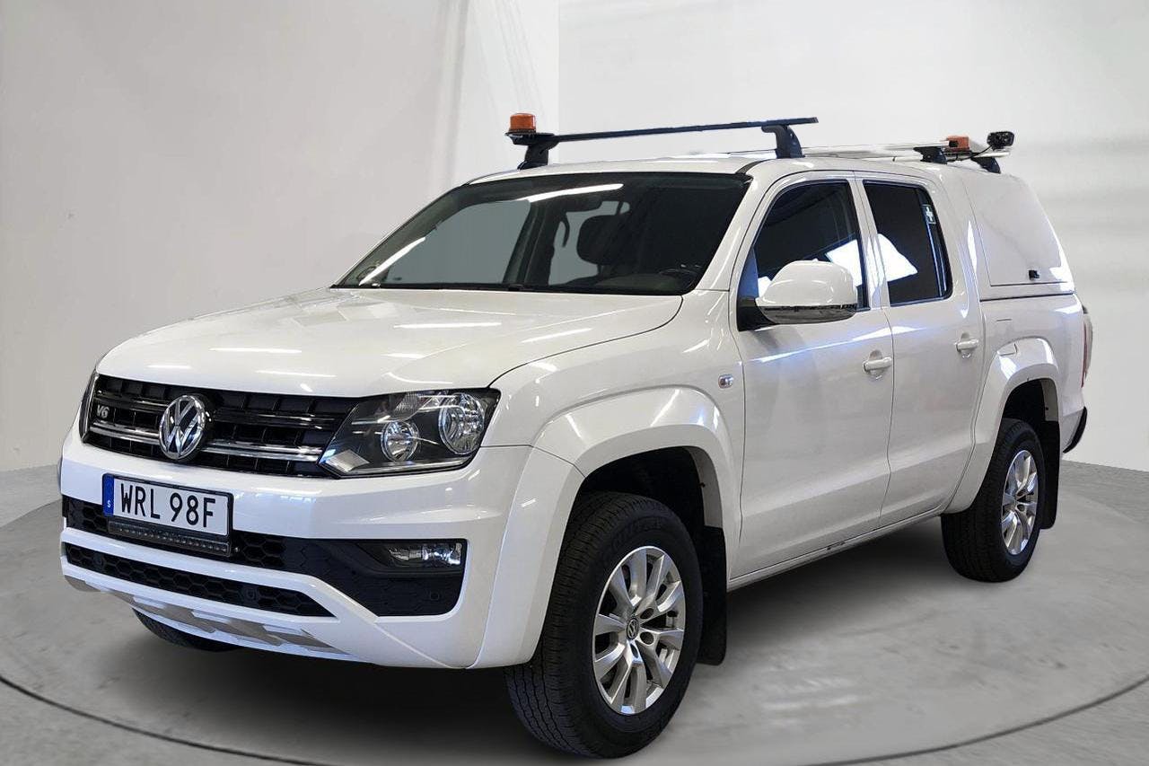 VW Amarok 3.0 TDI 4motion (204hk) - 12 461 mil - Automat - vit - 2020