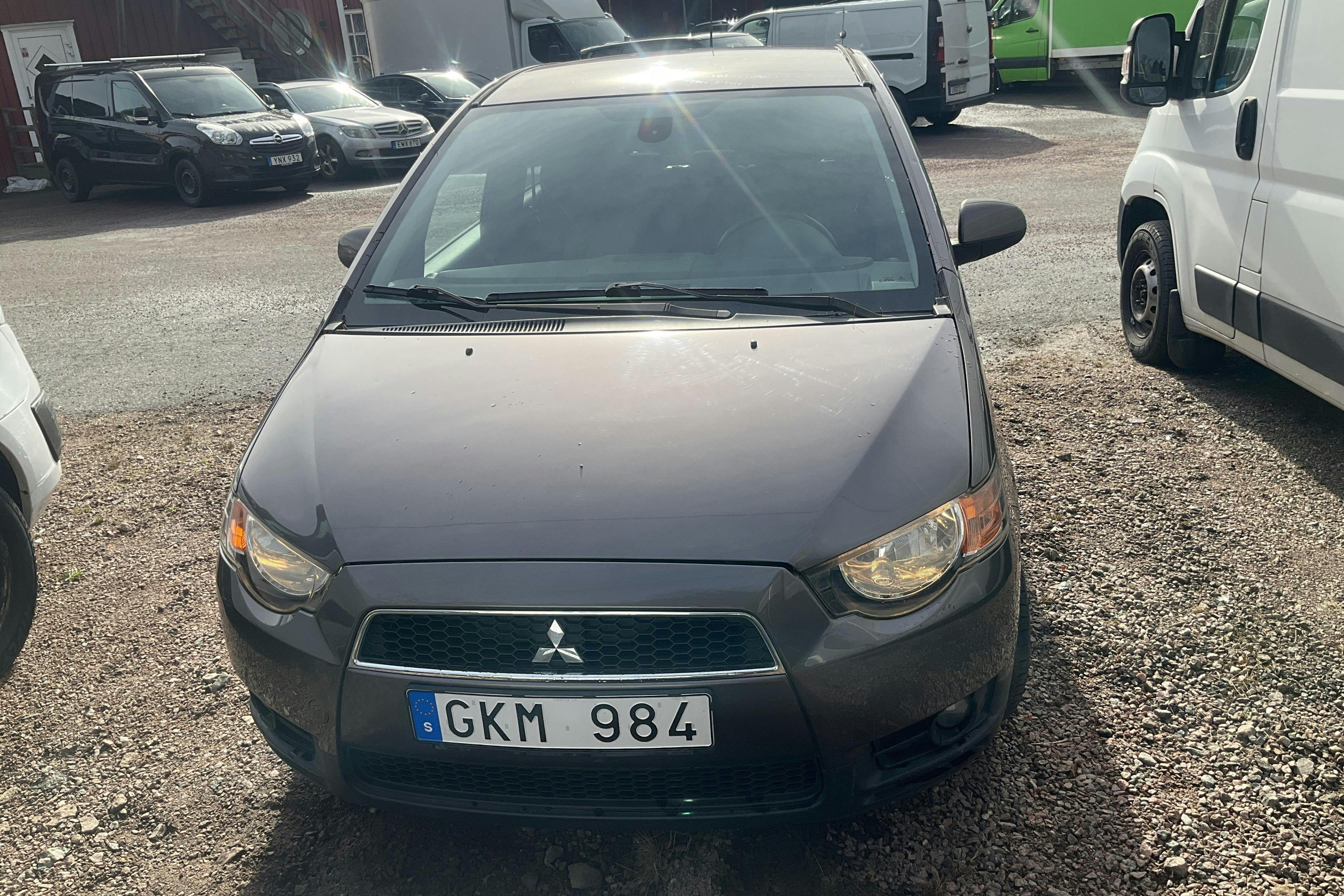 Mitsubishi Colt 1.3 5dr (95hk) - 71 780 km - Manual - brown - 2011