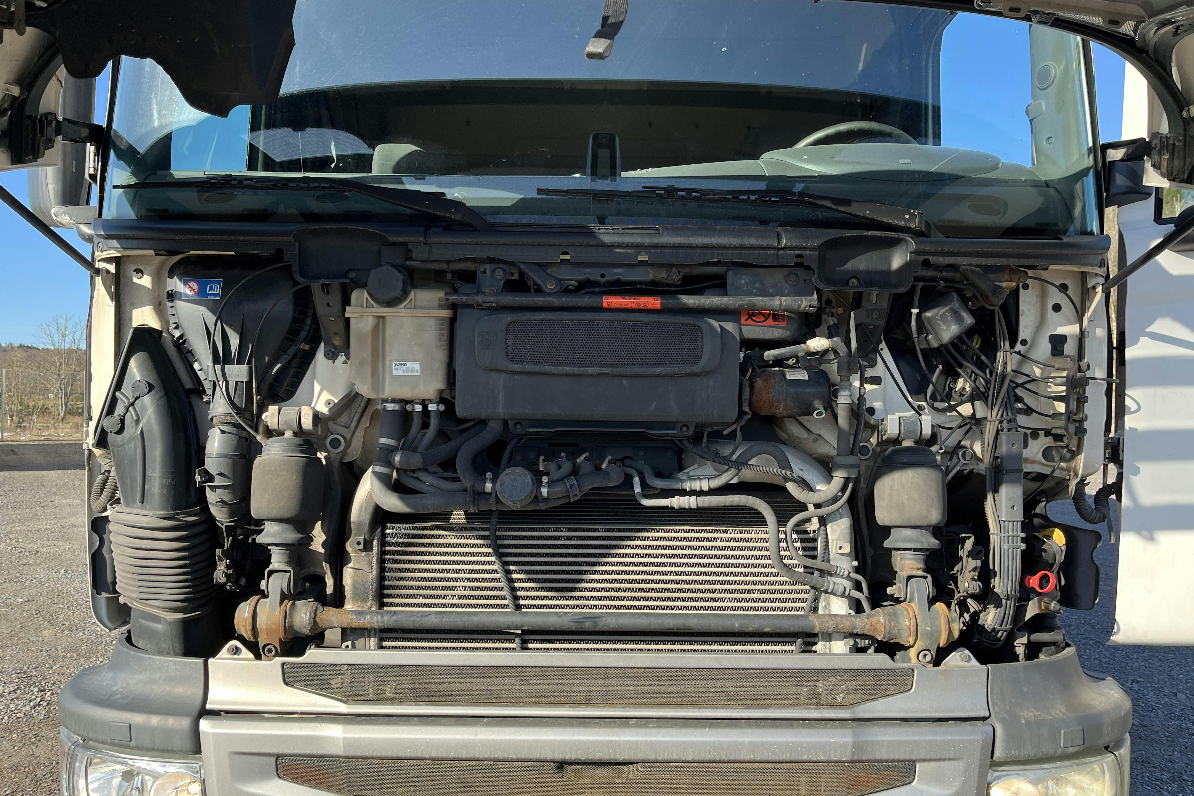 SCANIA G490 - 853 055 km - Automaattinen - valkoinen - 2014