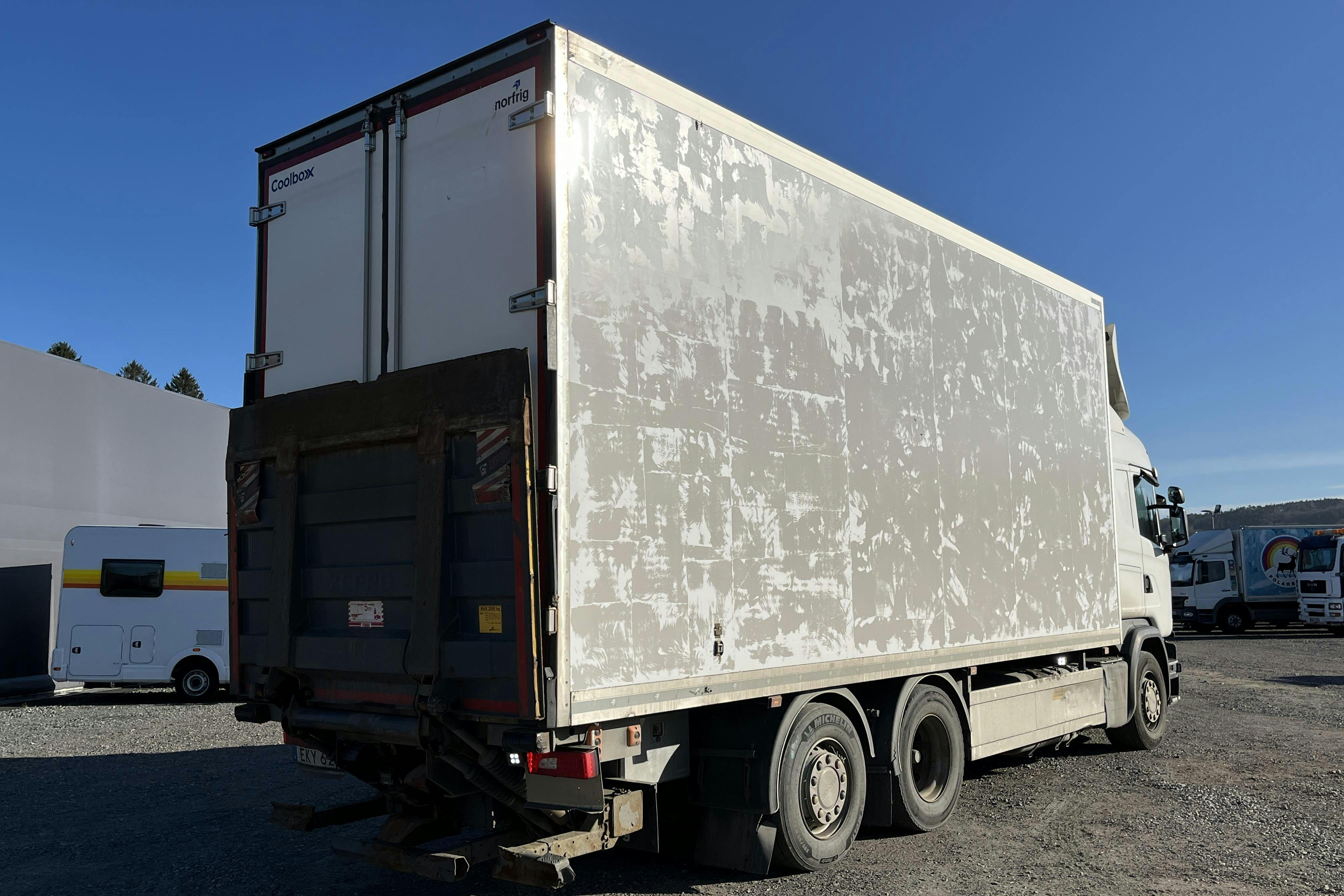 SCANIA G490 - 853 055 km - Automaattinen - valkoinen - 2014
