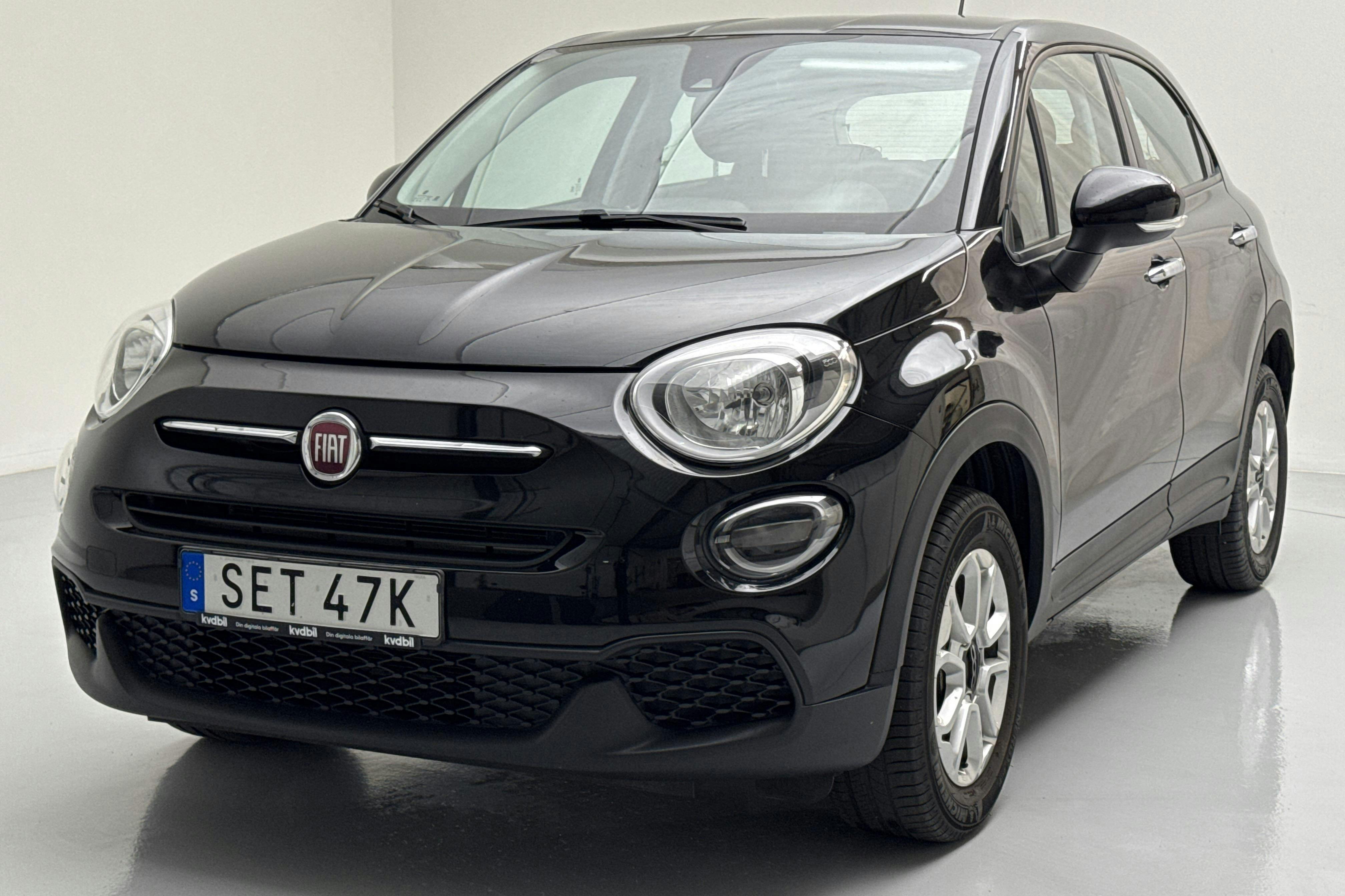 Fiat 500X 1.6 E-torq (110hk) - 51 600 km - Manualna - czarny - 2019