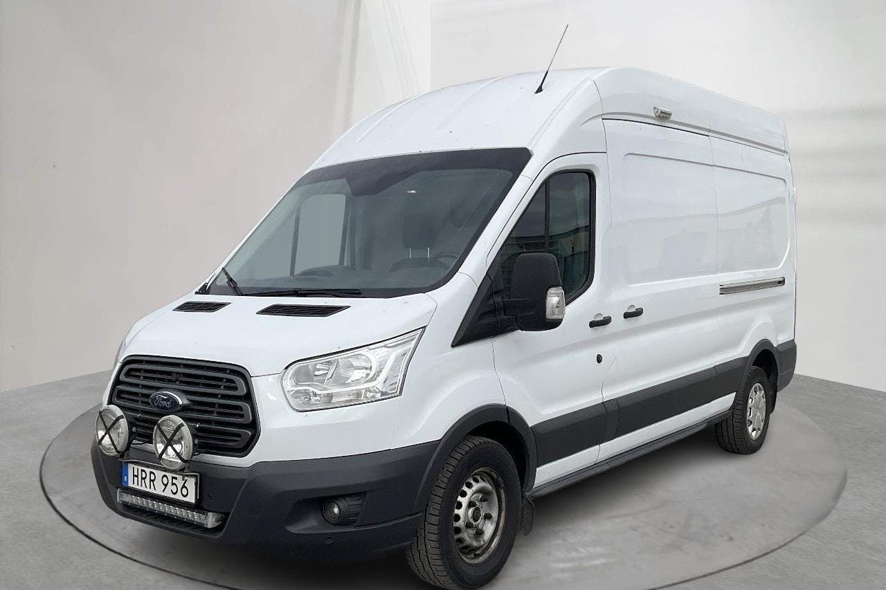 Ford Transit 350 2.0 TDCi AWD Skåp (130hk) - 14 426 mil - Manuell - vit - 2018