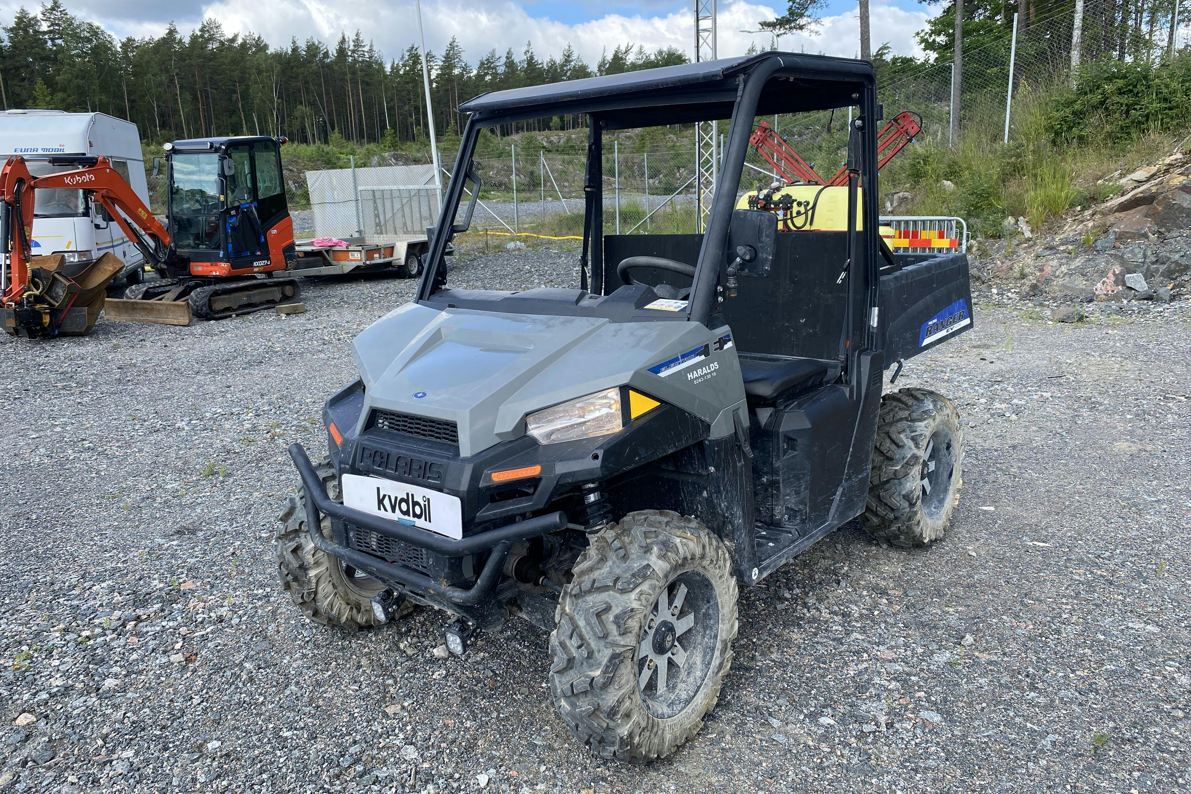 POLARIS RANGER EV E UTV Eldriven - 154 km - grå - 2018