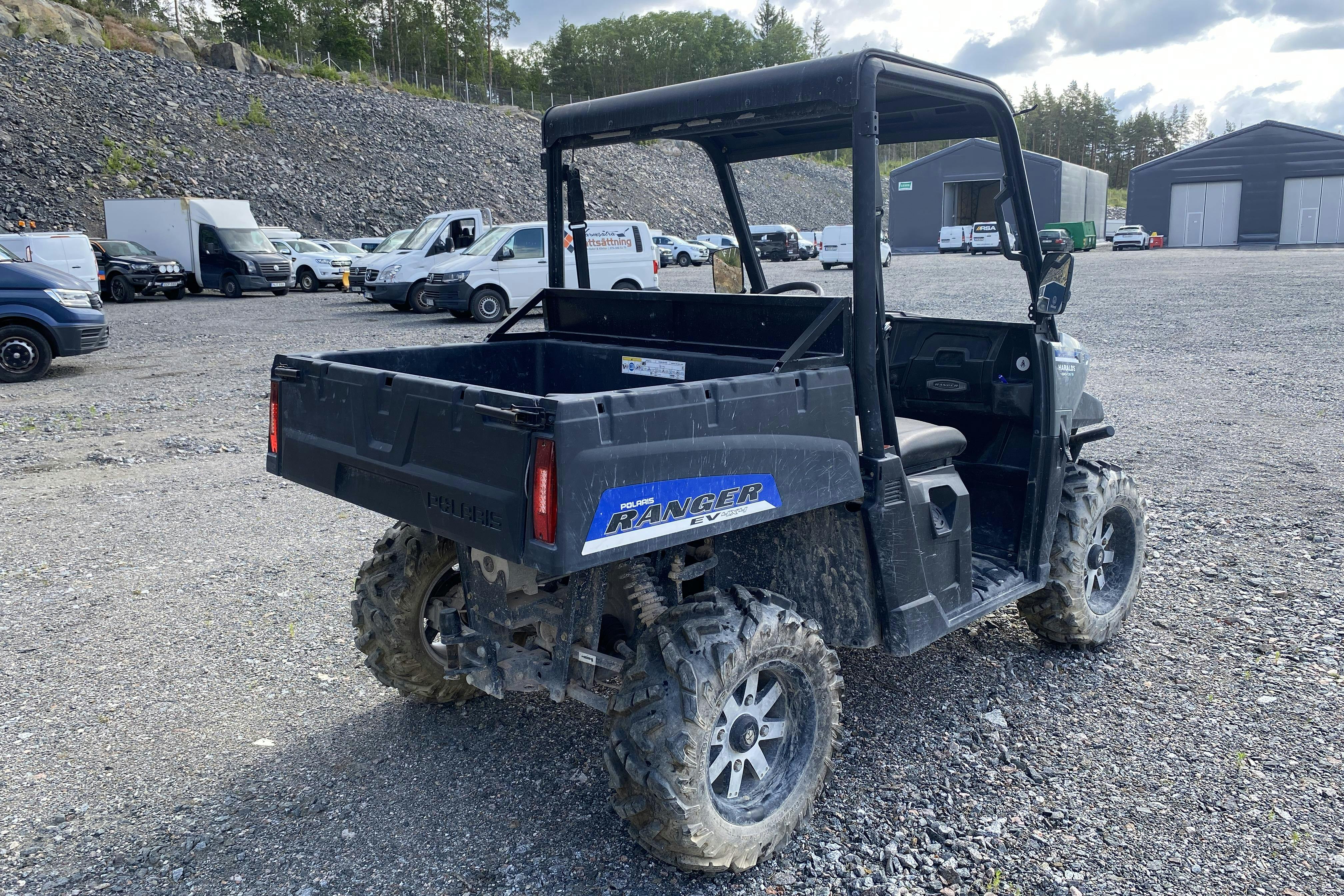 POLARIS RANGER EV E UTV Eldriven - 154 km - gray - 2018