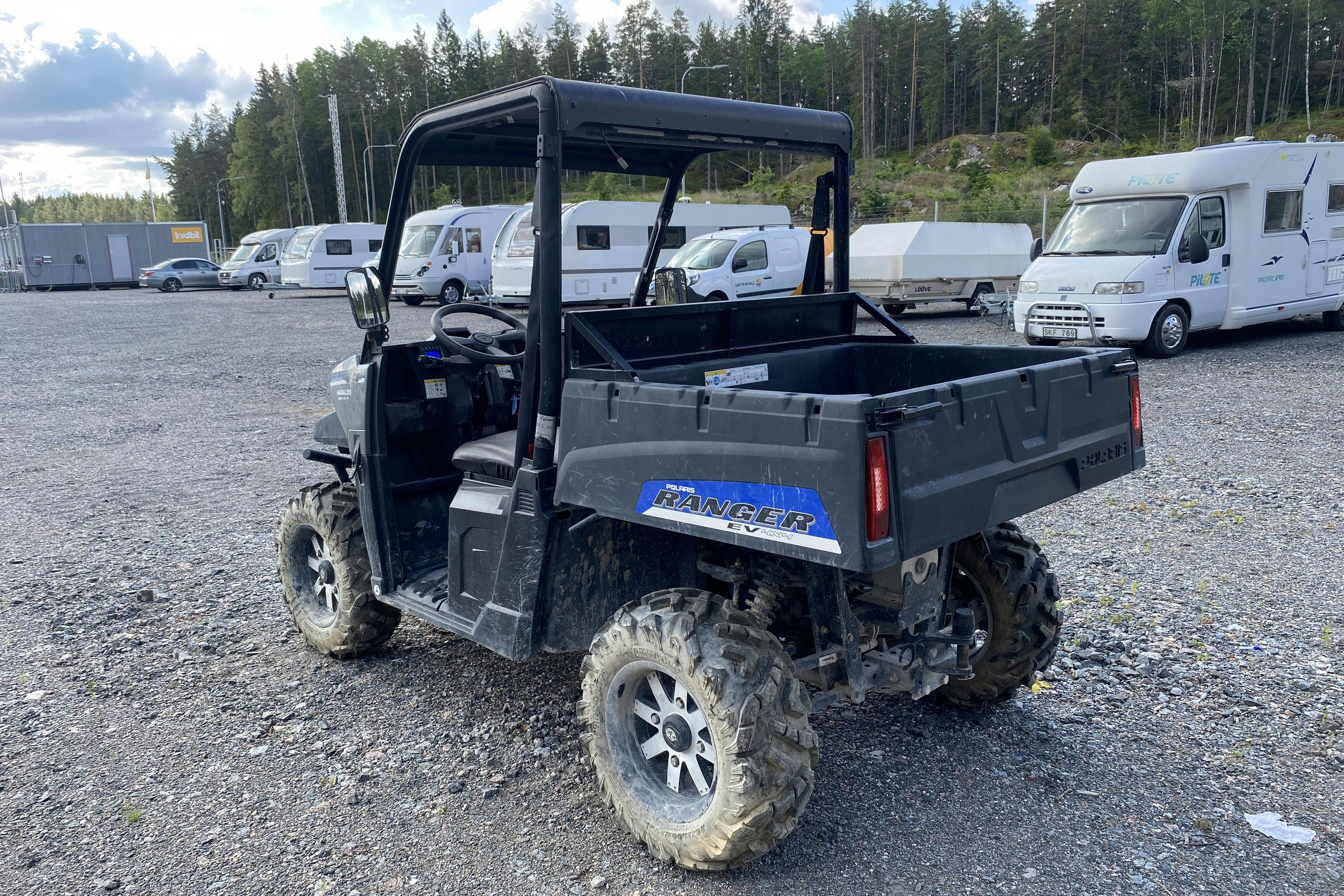 POLARIS RANGER EV E UTV Eldriven - 154 km - gray - 2018