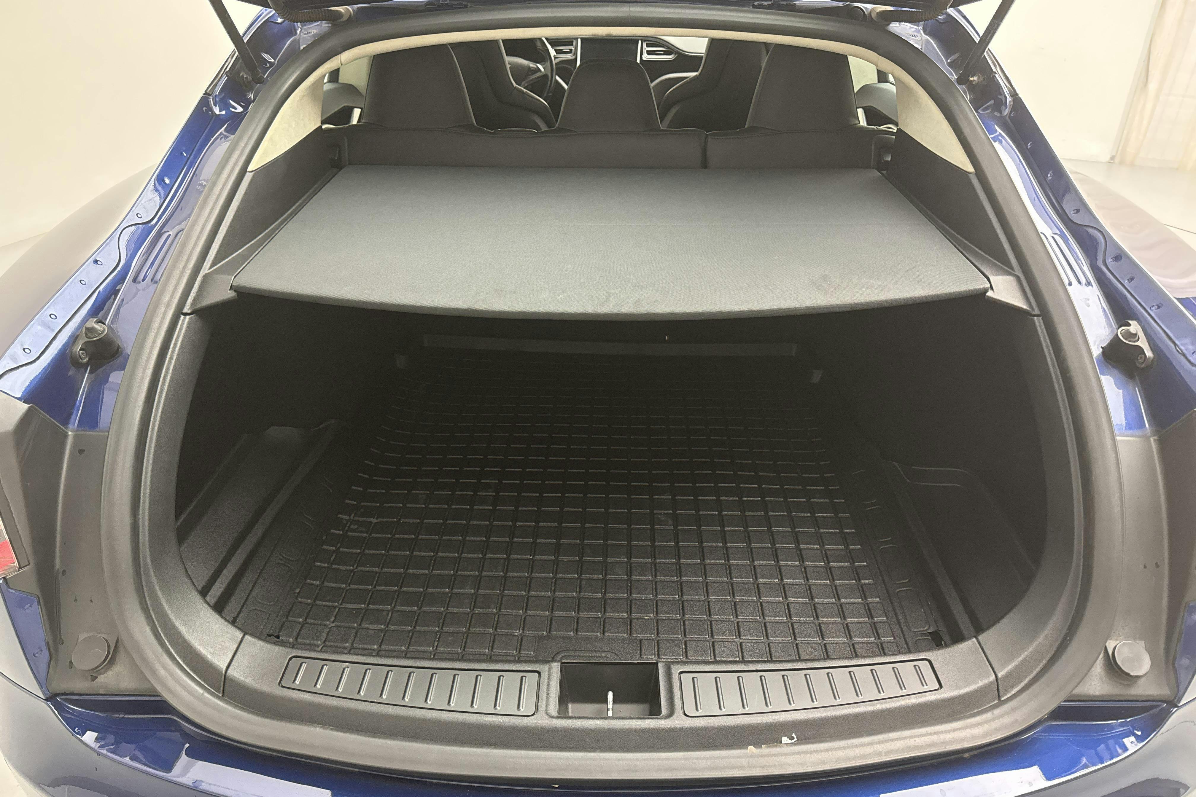 Tesla Model S 85D - 154 170 km - Automatyczna - niebieski - 2015