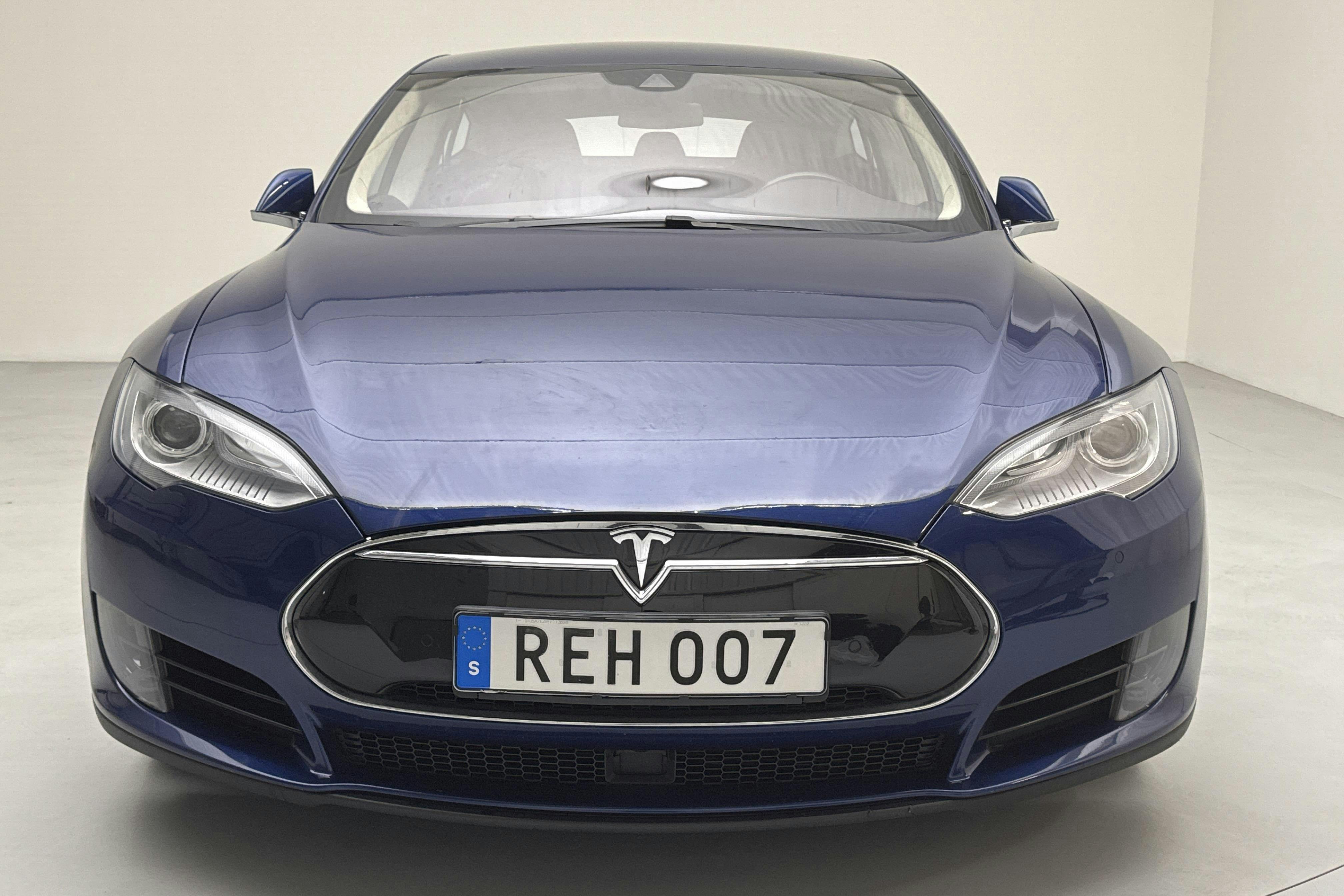Tesla Model S 85D - 154 170 km - Automatyczna - niebieski - 2015