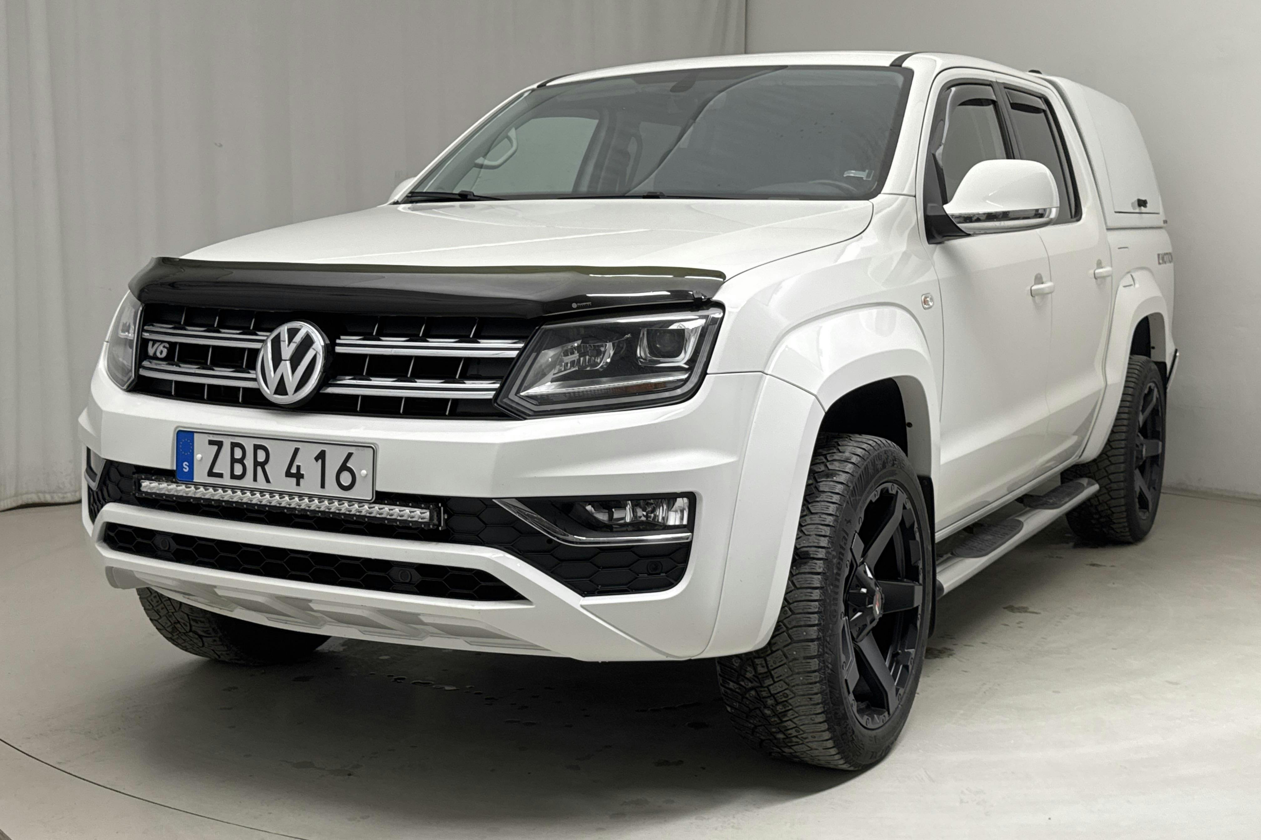 VW Amarok 3.0 TDI 4motion (224hk) - 235 540 km - Automatyczna - biały - 2018