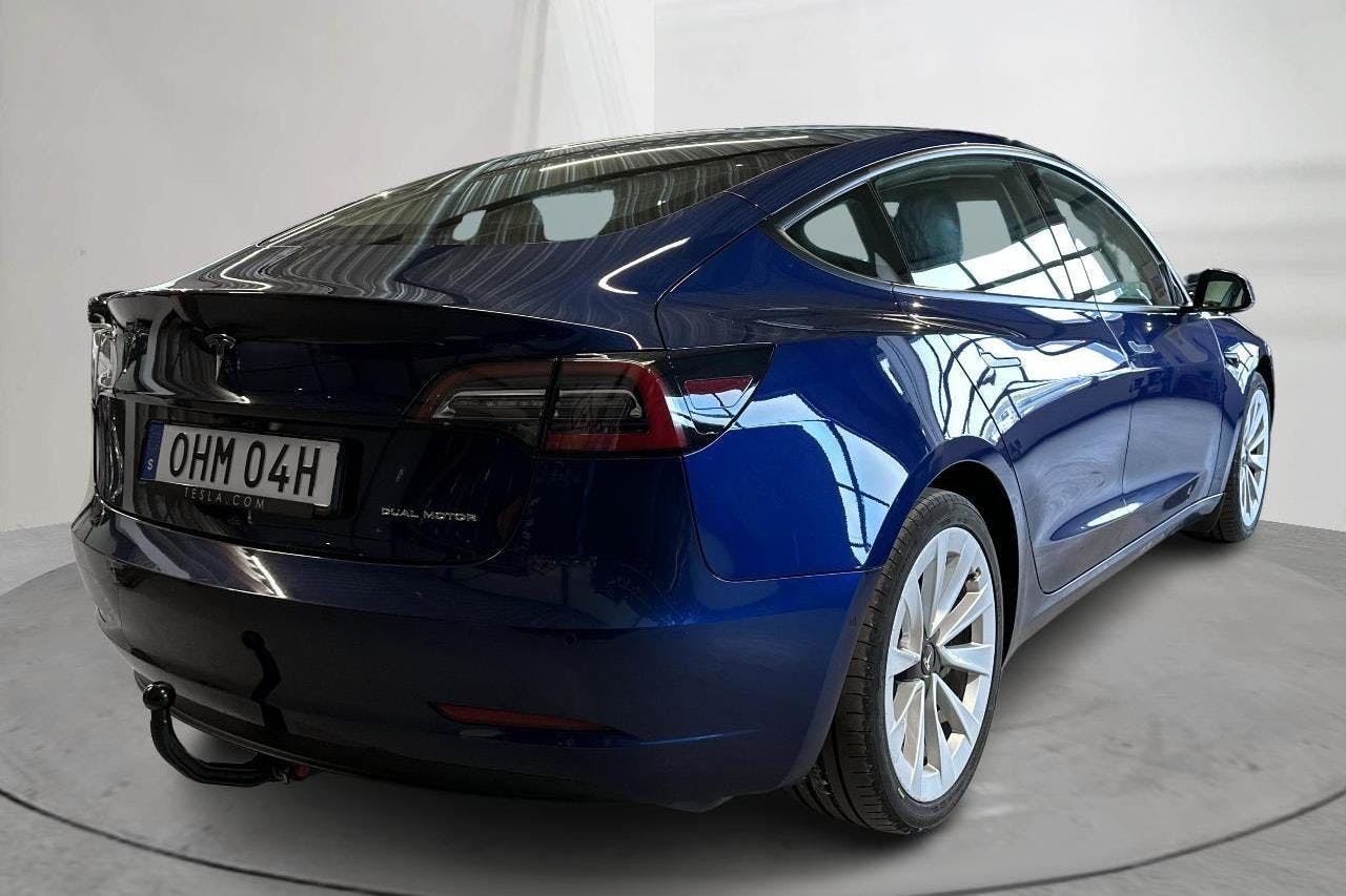 Tesla Model 3 Long Range Dual Motor AWD - 12 323 mil - Automat - blå - 2021