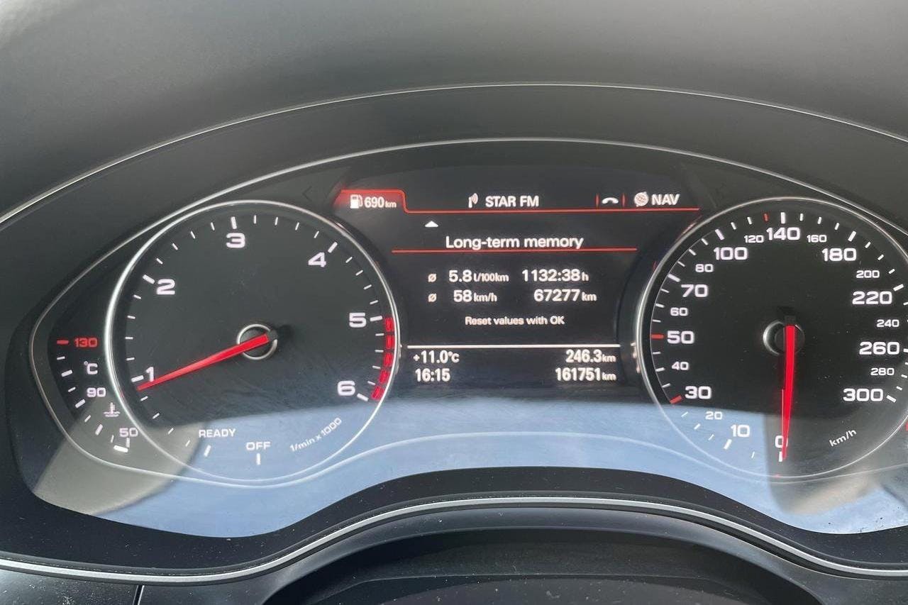 Audi A6 2.0 TDI Avant (190hk) - 16 175 mil - Manuell - svart - 2018