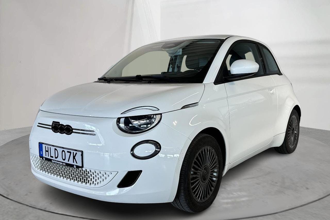 Fiat 500e (118hk) - 49 160 km - Automatyczna - biały - 2022