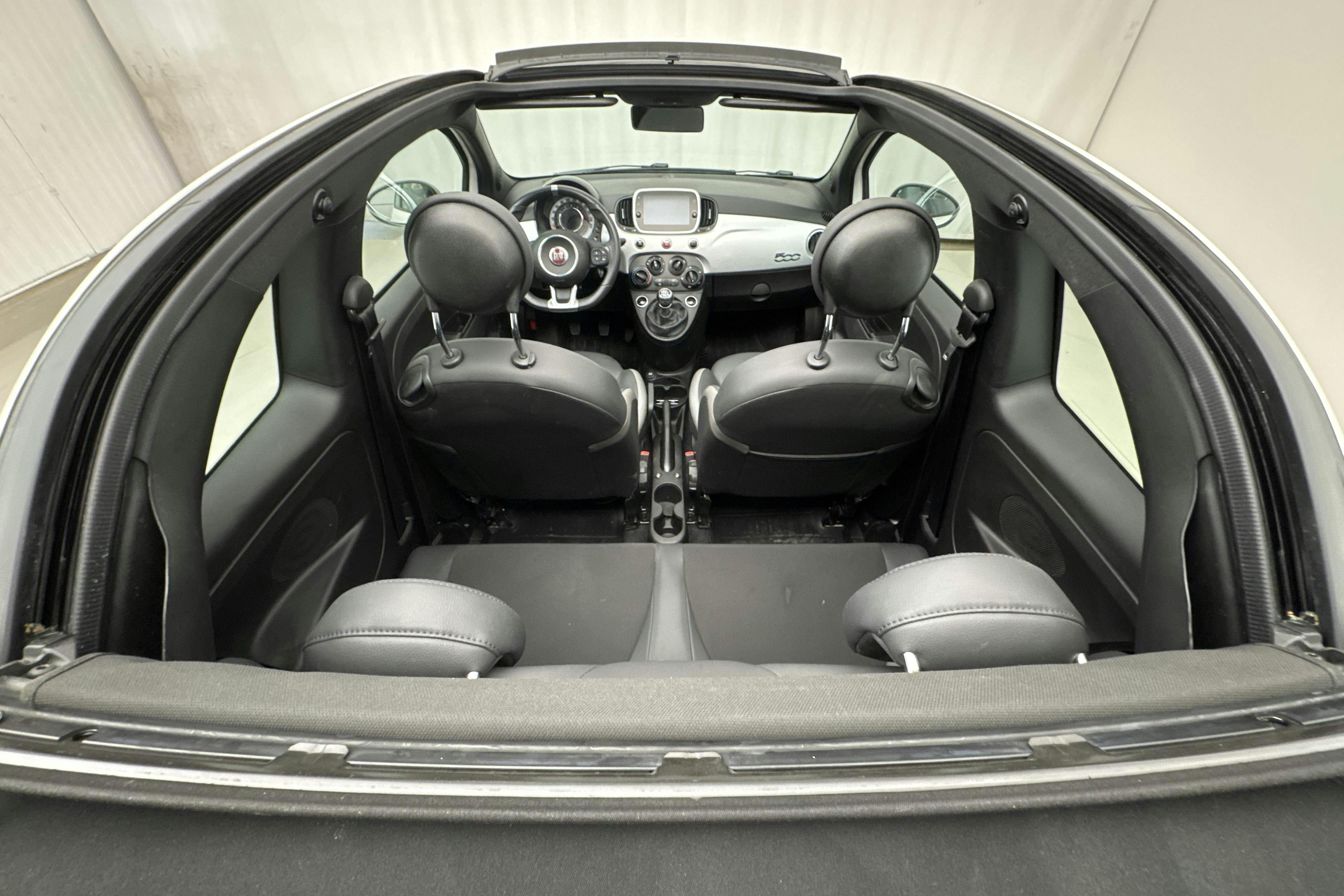 Fiat 500 Hybrid Cab (70hk) - 18 020 km - Käsitsi - valge - 2022