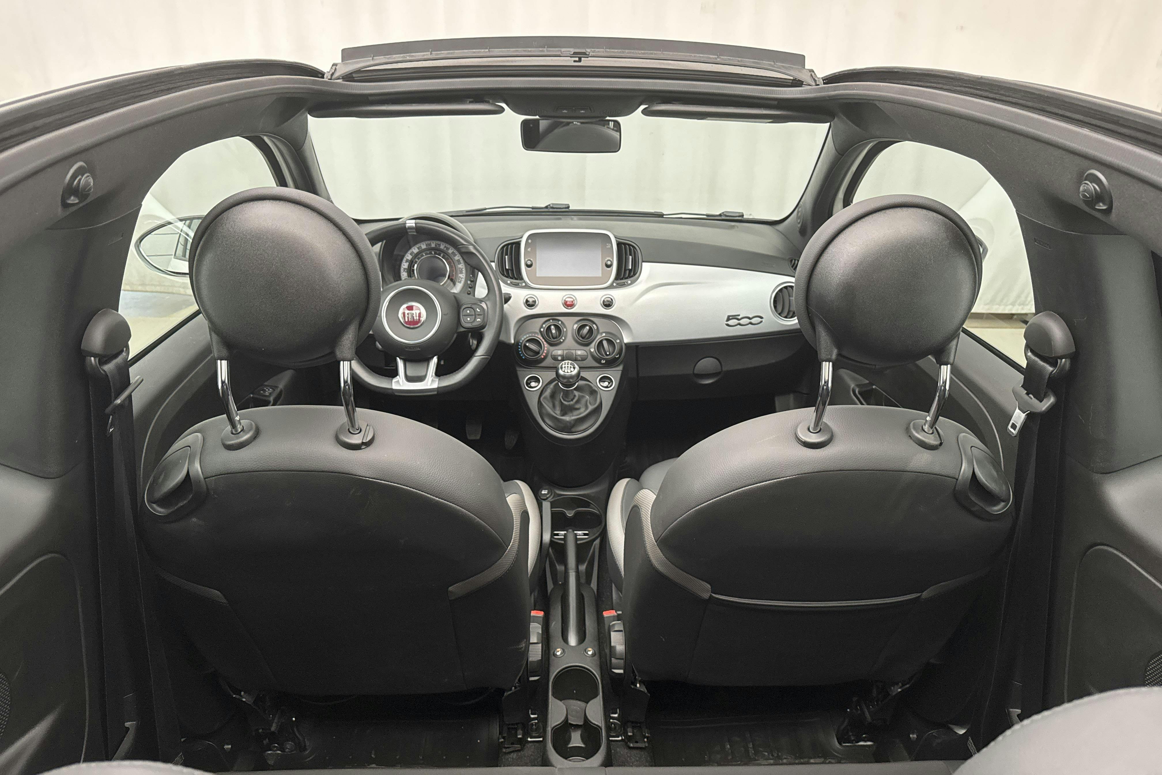 Fiat 500 Hybrid Cab (70hk) - 18 020 km - Käsitsi - valge - 2022