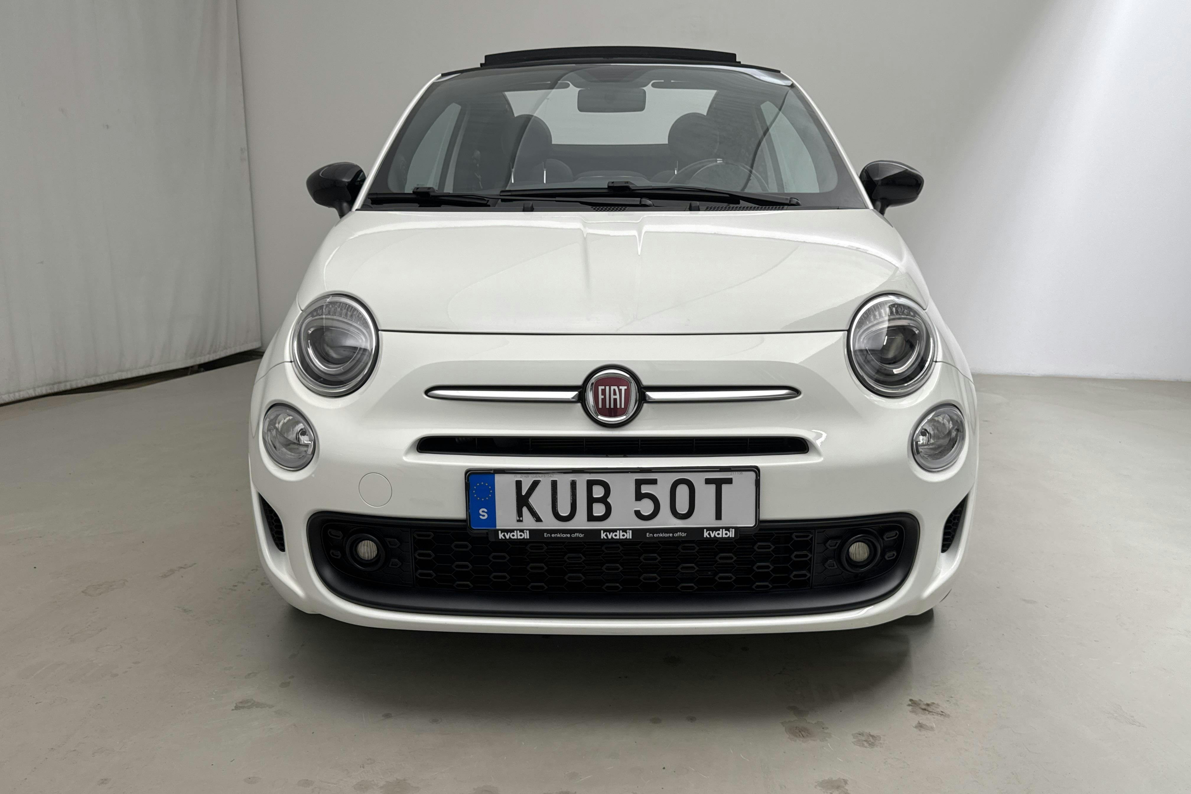 Fiat 500 Hybrid Cab (70hk) - 18 020 km - Käsitsi - valge - 2022