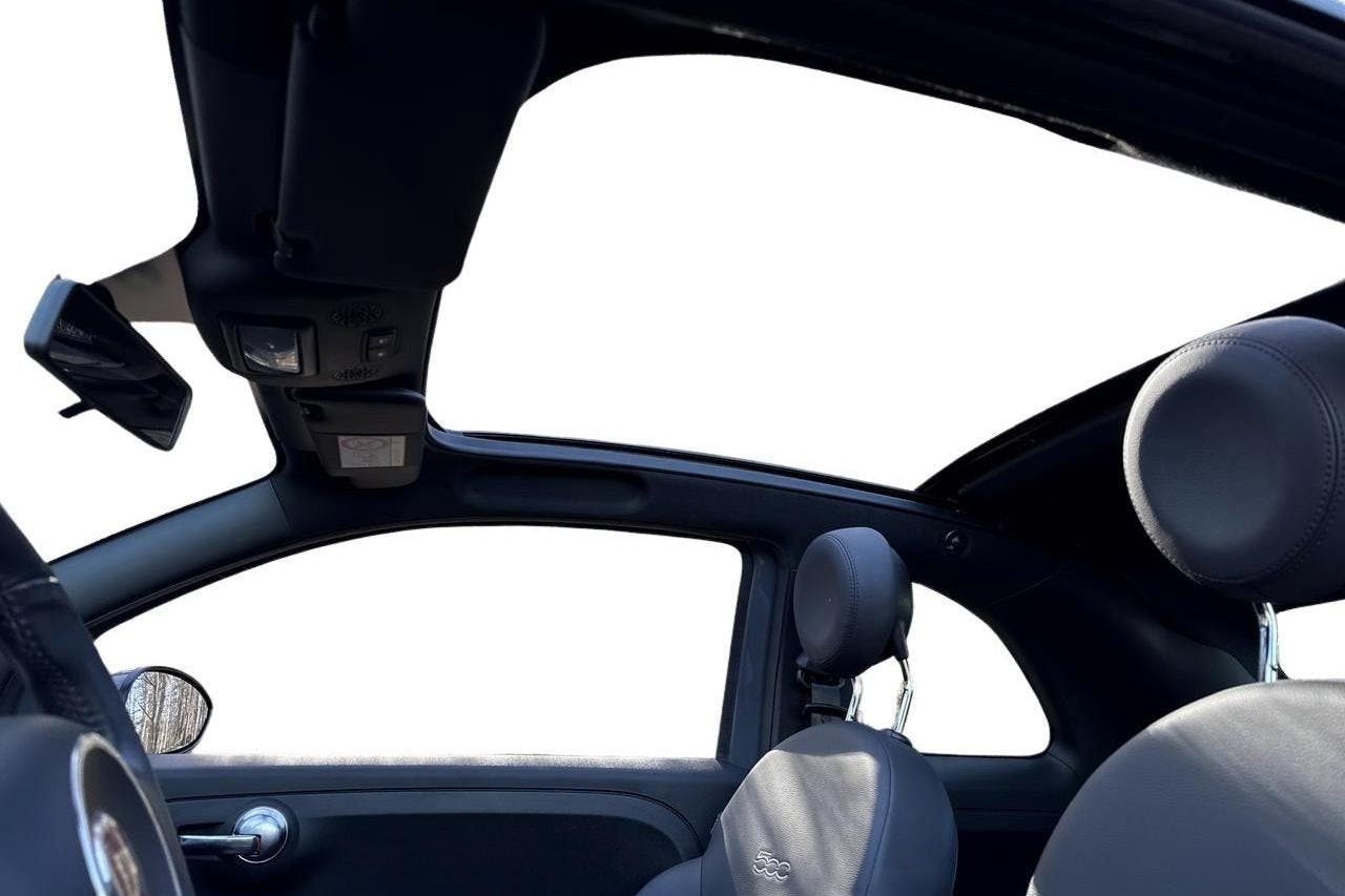 Fiat 500 Hybrid Cab (70hk) - 23 300 km - Manuaalinen - harmaa - 2022