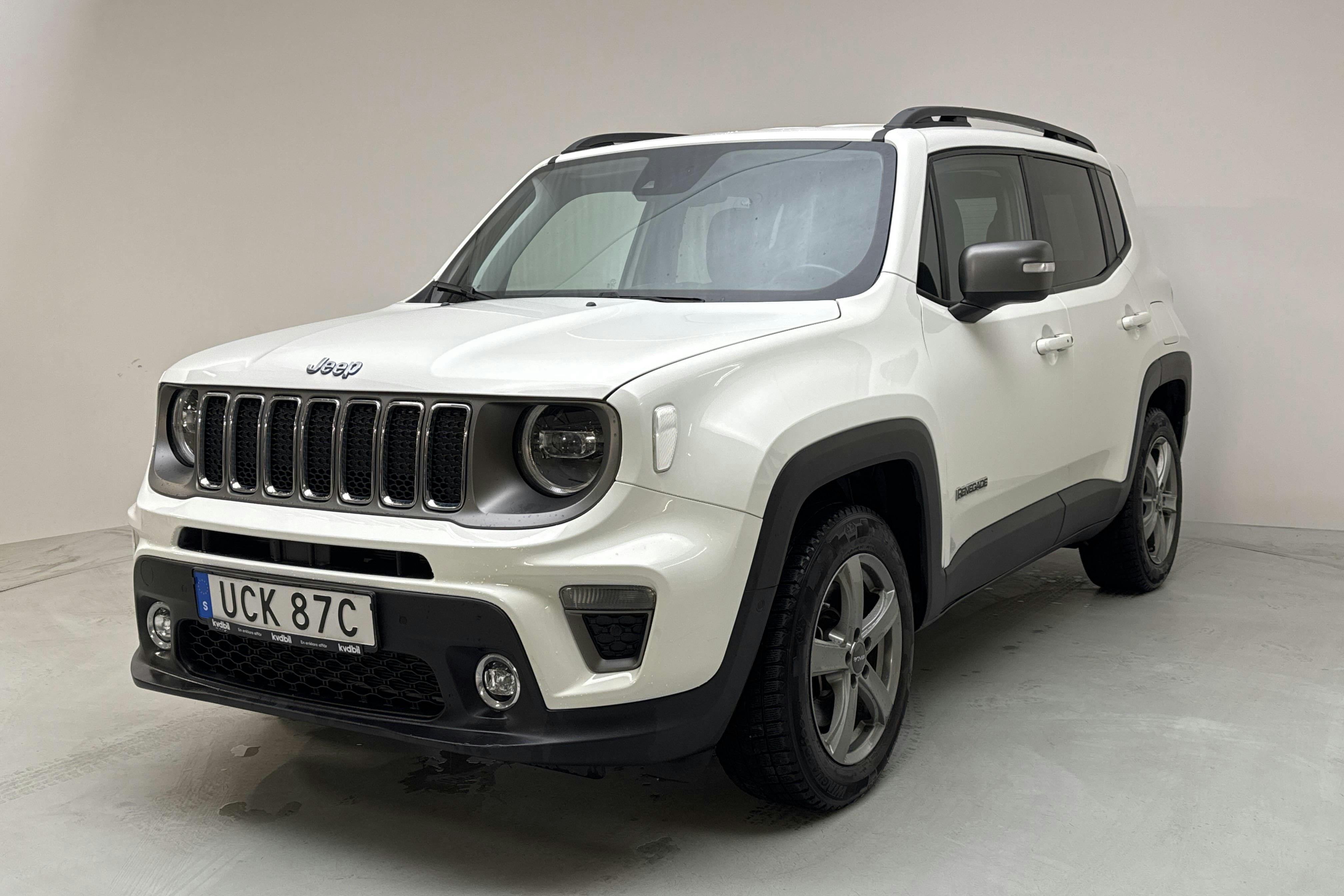 Jeep Renegade 1.3 PHEV 4WD (190hk) - 67 280 km - Automatic - white - 2020