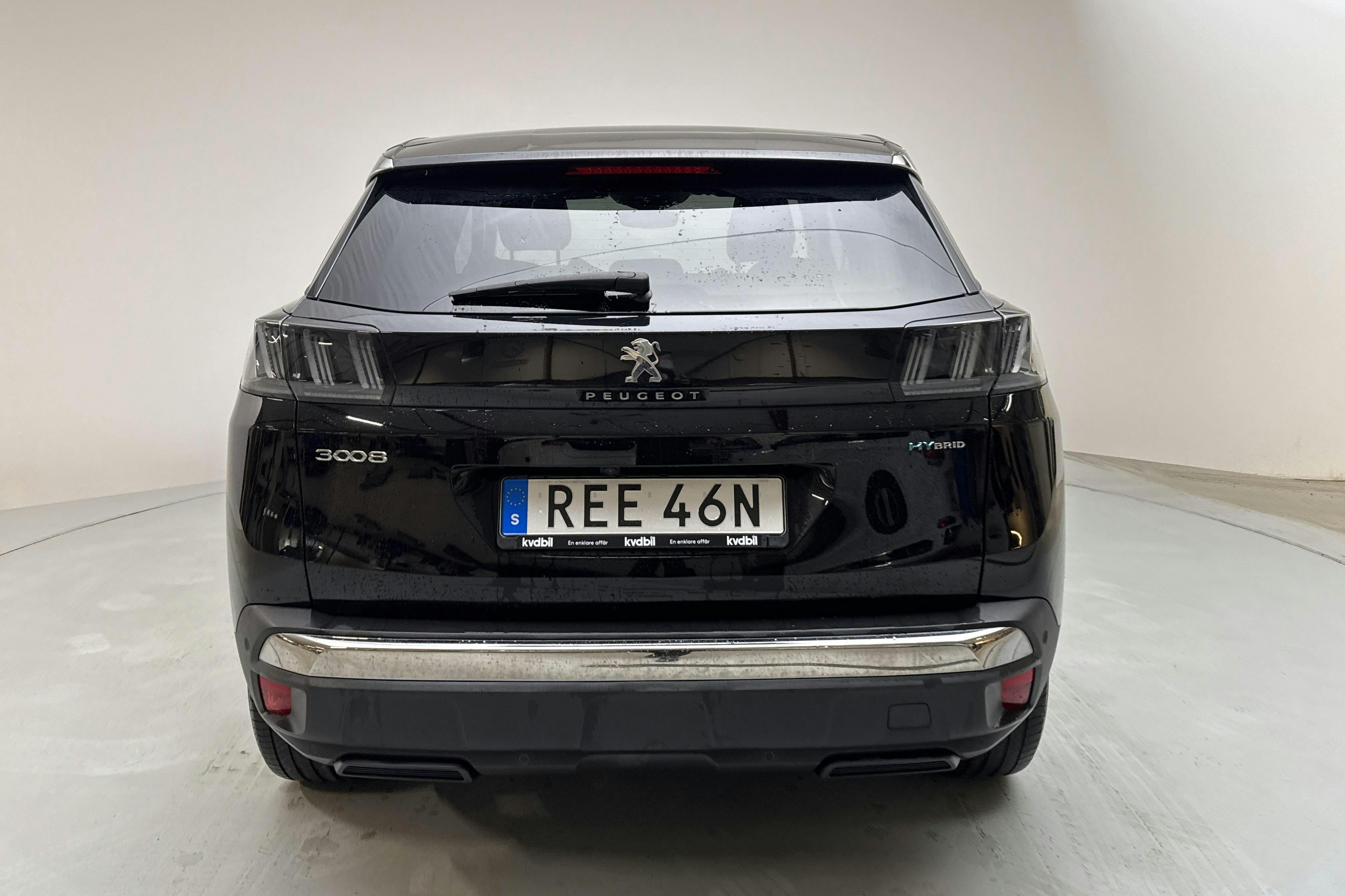 Peugeot 3008 1.6 Plug-in Hybrid (225hk) - 5 095 mil - Automat - svart - 2021