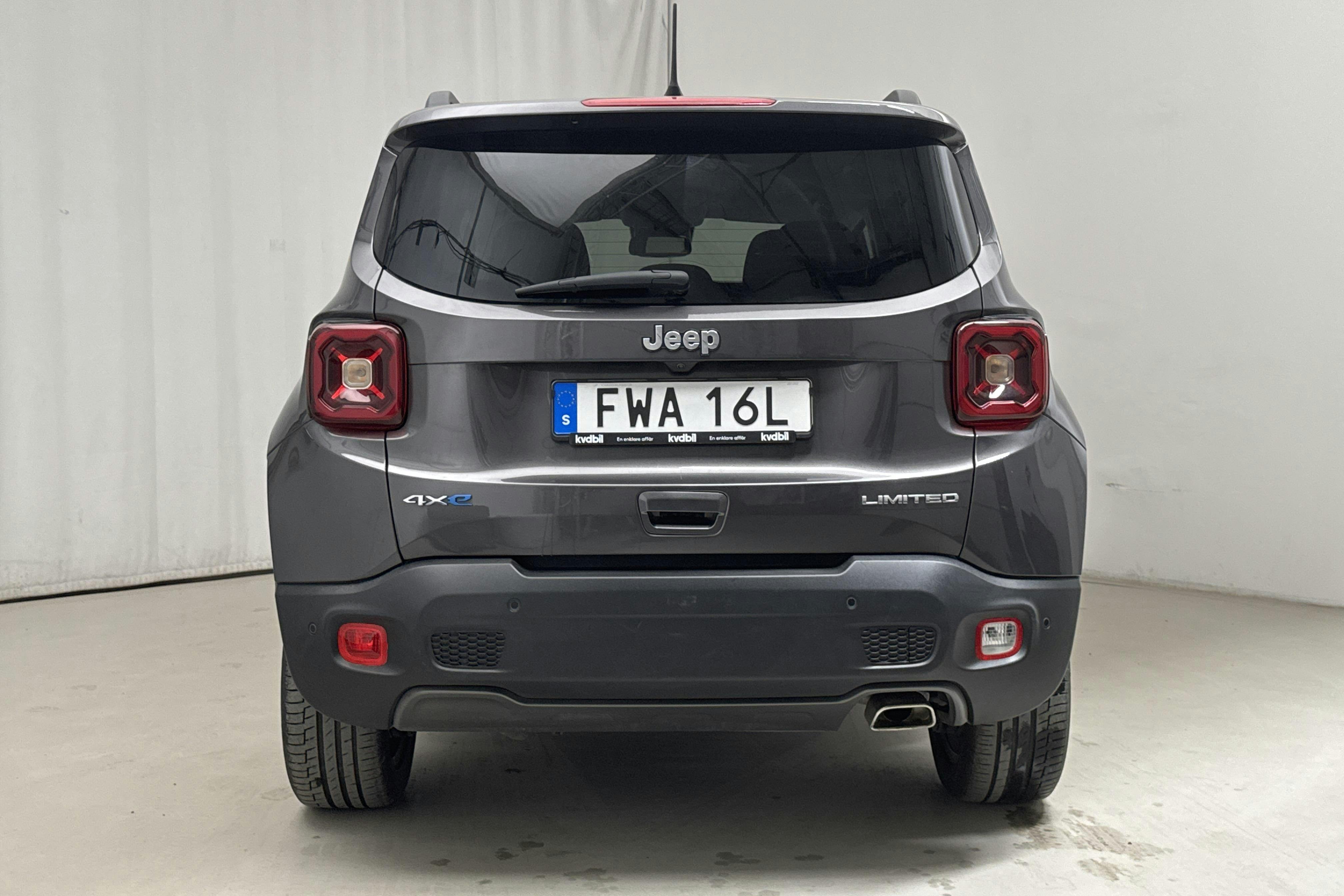 Jeep Renegade 1.3 PHEV 4WD (190hk) - 53 010 km - Automatic - gray - 2020