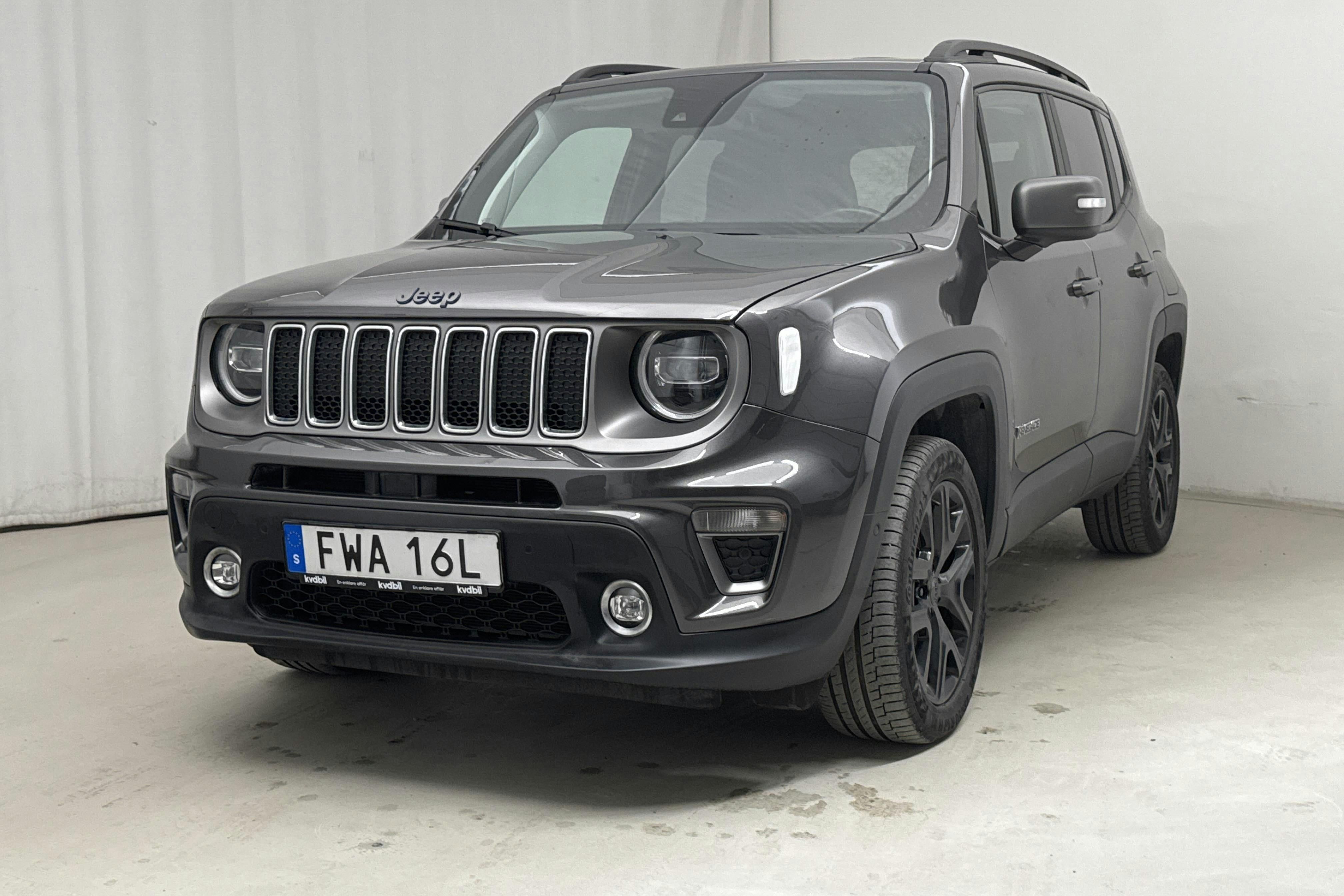 Jeep Renegade 1.3 PHEV 4WD (190hk) - 53 010 km - Automatic - gray - 2020