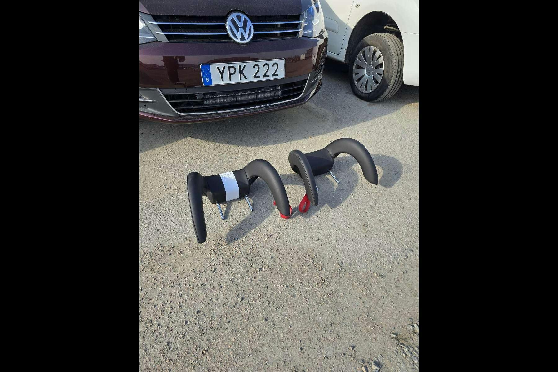 VW Sharan 2.0 TDI 4Motion (184hk) - 183 280 km - Automatyczna - Dark Red - 2018