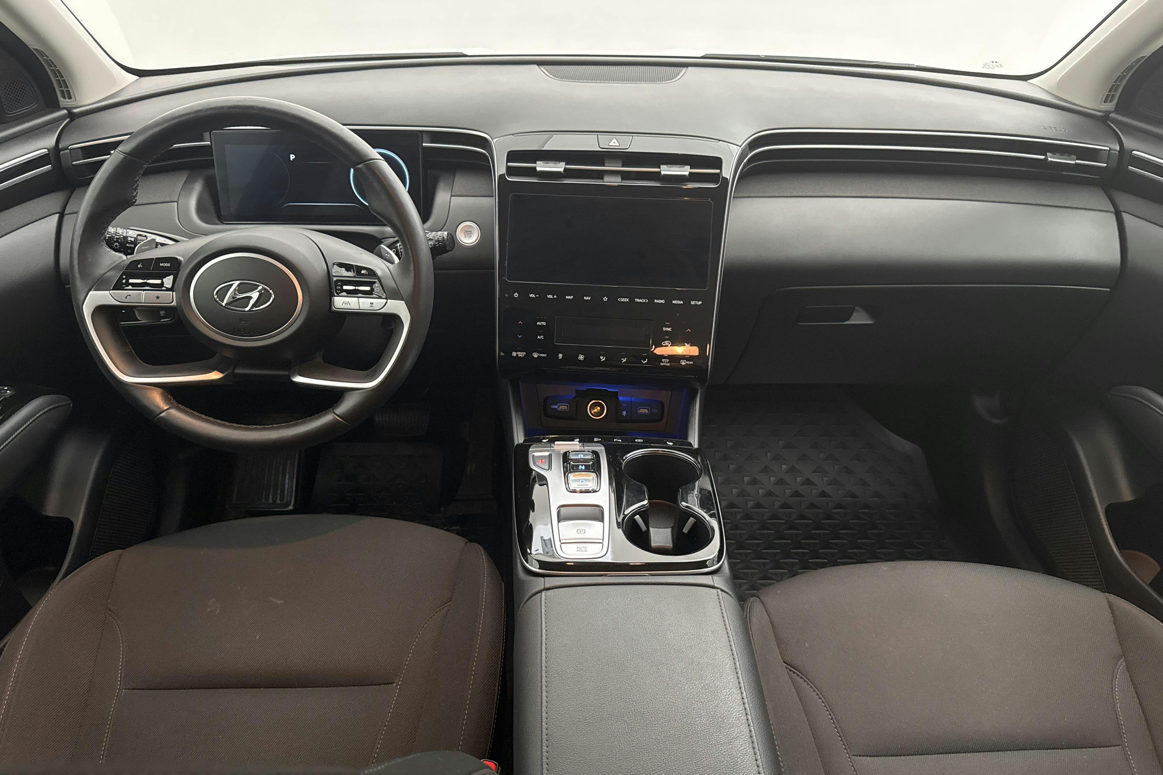 Hyundai Tucson Hybrid 4WD (230hk) - 38 320 km - Automatyczna - biały - 2023